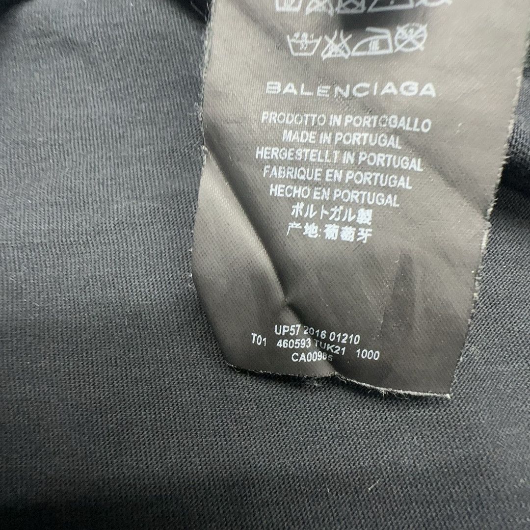 Balenciaga Balenciaga Logo Short Sleeve T-Shirt Size S Size US S / EU 44-46 / 1 - 3 Thumbnail