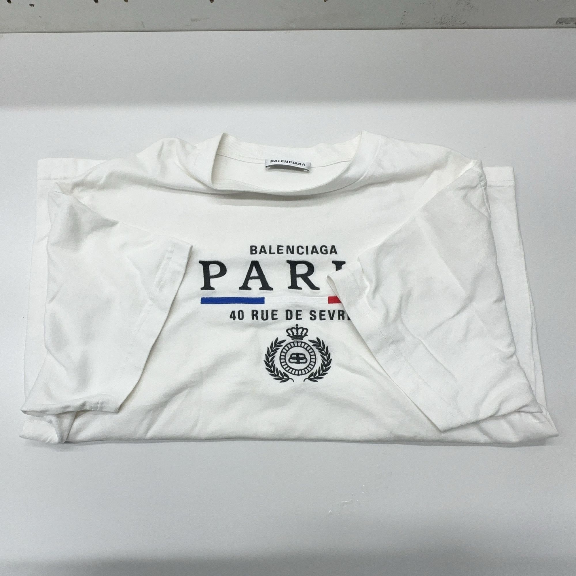 Balenciaga Balenciaga Paris Logo T-Shirt Size S Size S / US 4 / IT 40 - 5 Thumbnail