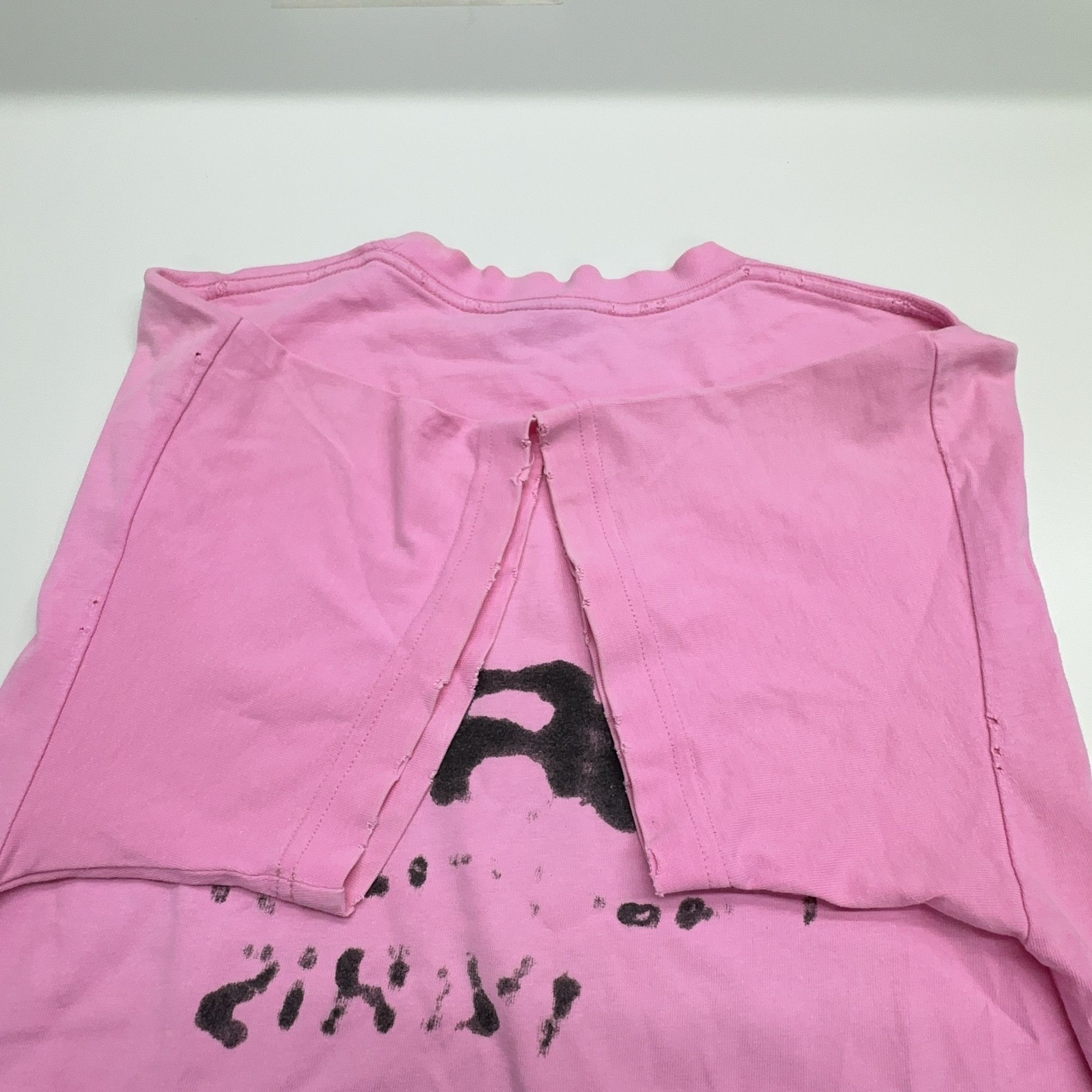Balenciaga Balenciaga Pink Hand Drawn BB Icon T-Shirt Size S Size S / US 4 / IT 40 - 11 Thumbnail