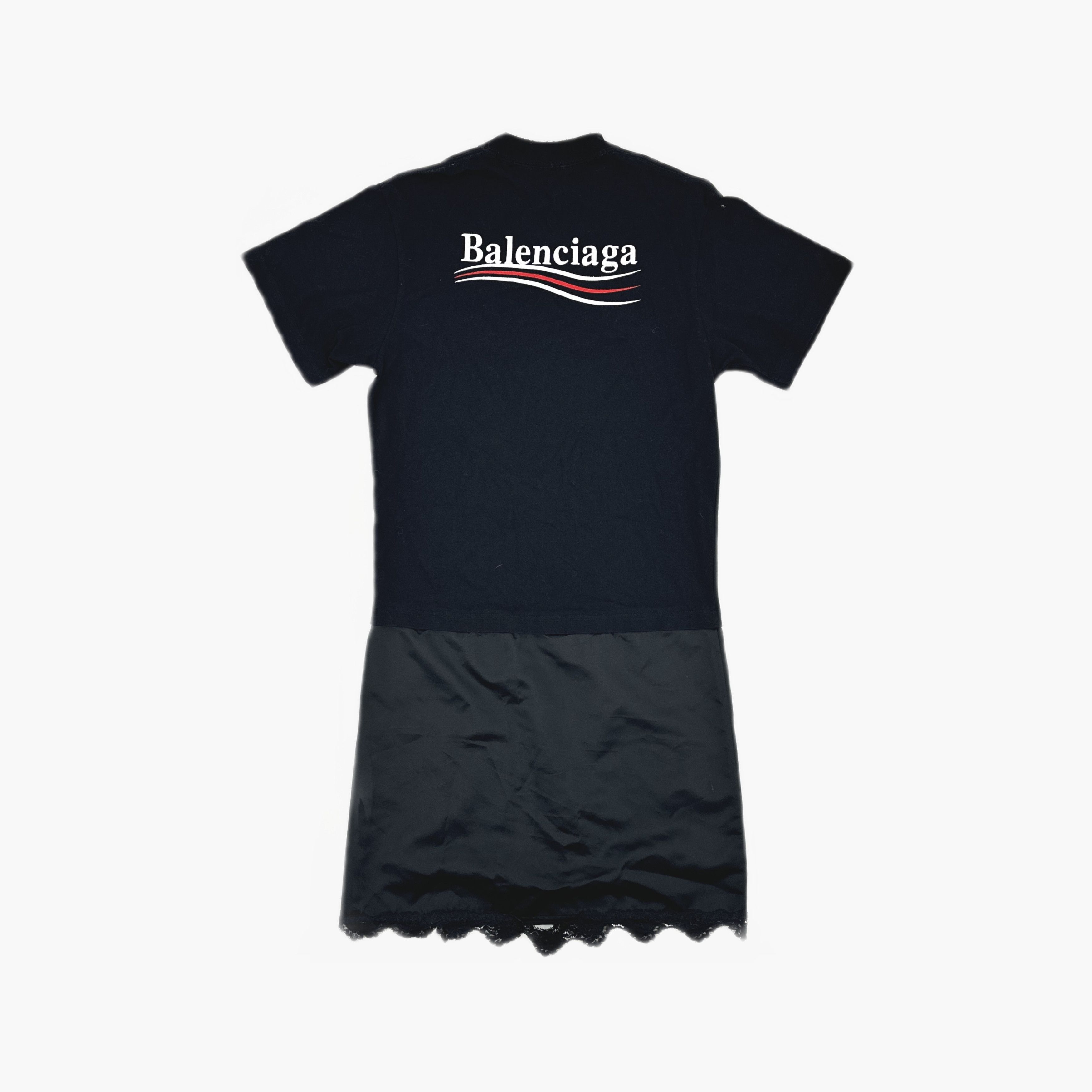 Balenciaga Balenciaga Political Campaign T-Shirt Dress Size XS Size XS / US 0-2 / IT 36-38 - 2 Thumbnail