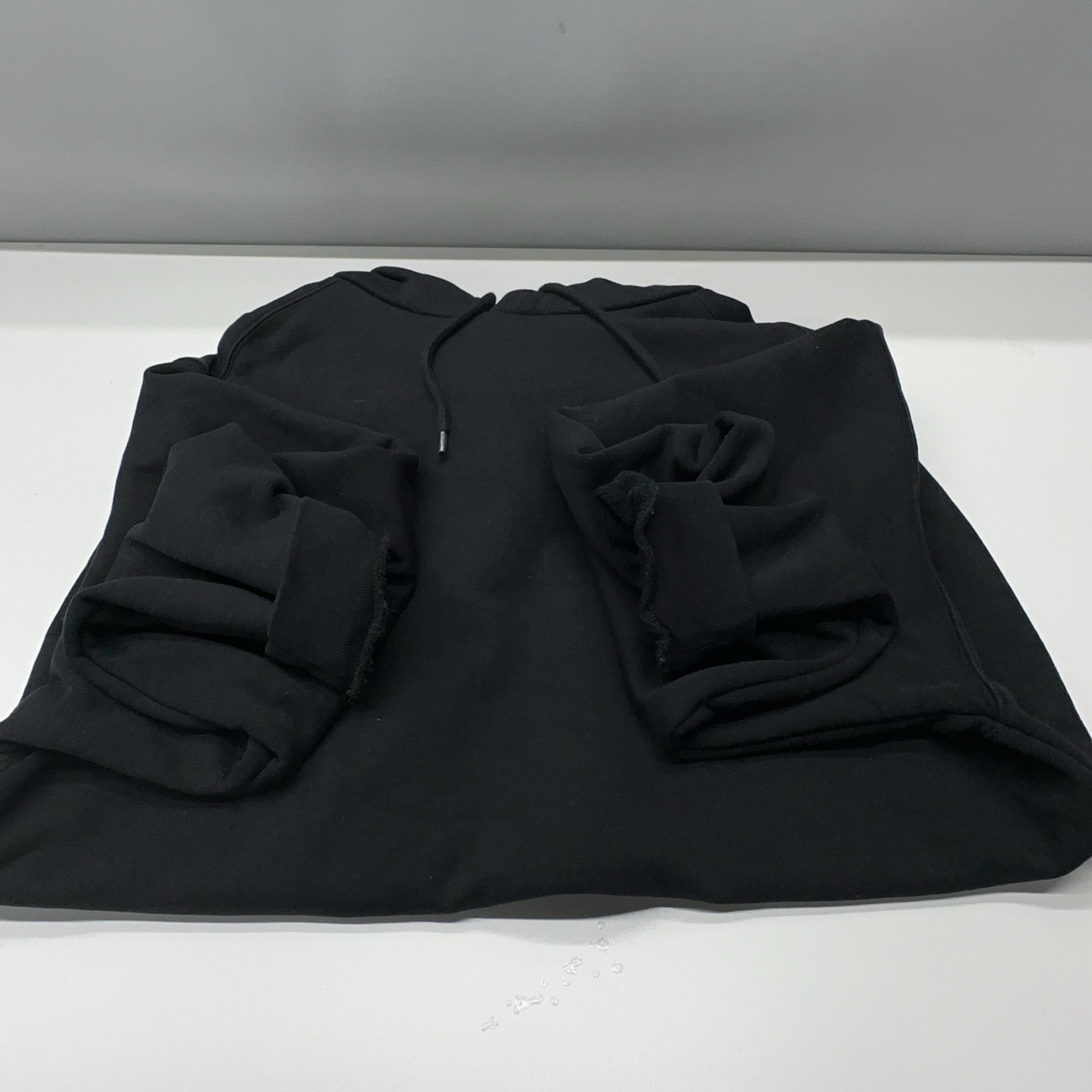 Balenciaga Balenciaga Wave Logo Embroidered Hoodie Size M Size US M / EU 48-50 / 2 - 8 Thumbnail