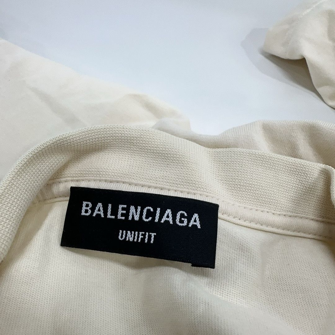 Balenciaga Balenciaga Unifit Logo T-Shirt Size L Size US L / EU 52-54 / 3 - 5 Thumbnail