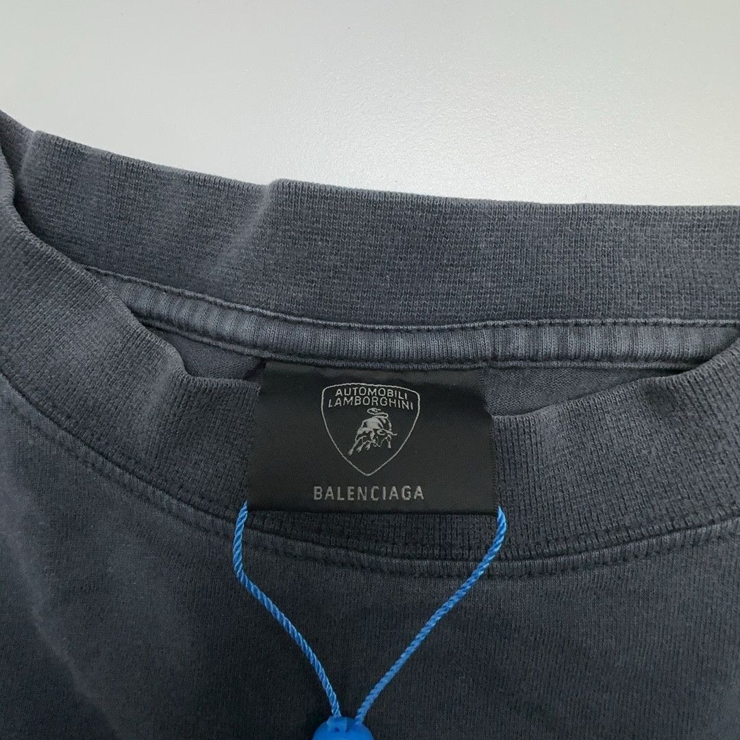 Balenciaga Balenciaga x Automobili Lamborghini Car T-Shirt Size L Size US L / EU 52-54 / 3 - 3 Thumbnail