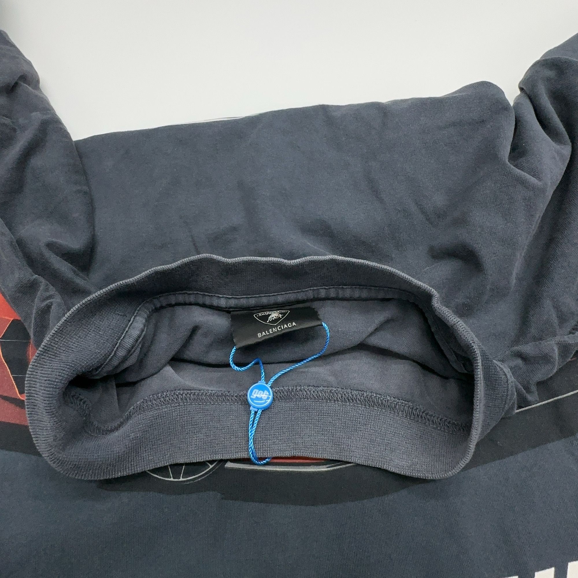 Balenciaga Balenciaga x Automobili Lamborghini Car T-Shirt Size L Size US L / EU 52-54 / 3 - 5 Thumbnail