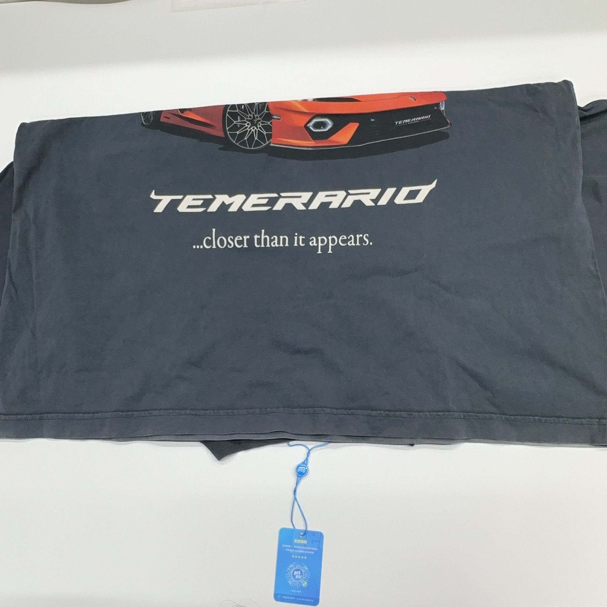 Balenciaga Balenciaga x Automobili Lamborghini Car T-Shirt Size L Size US L / EU 52-54 / 3 - 9 Thumbnail