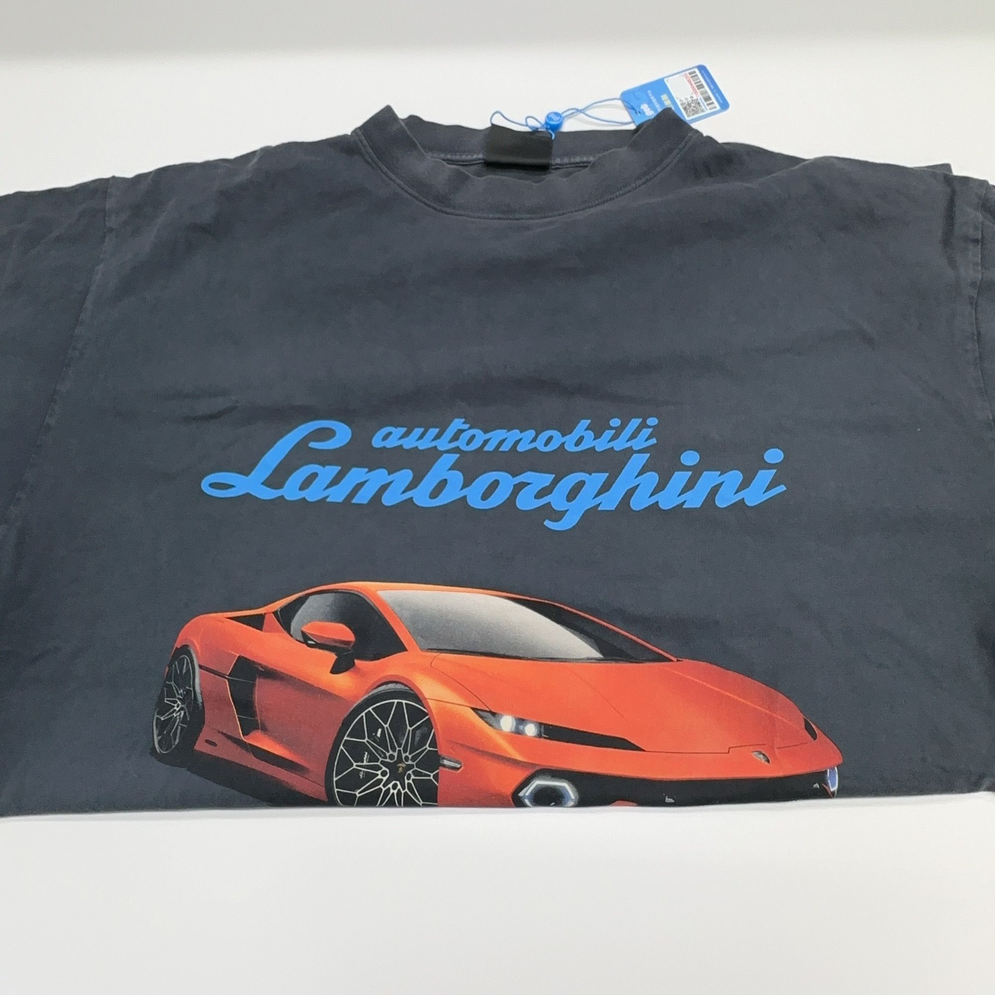 Balenciaga Balenciaga x Automobili Lamborghini Car T-Shirt Size L Size US L / EU 52-54 / 3 - 8 Thumbnail