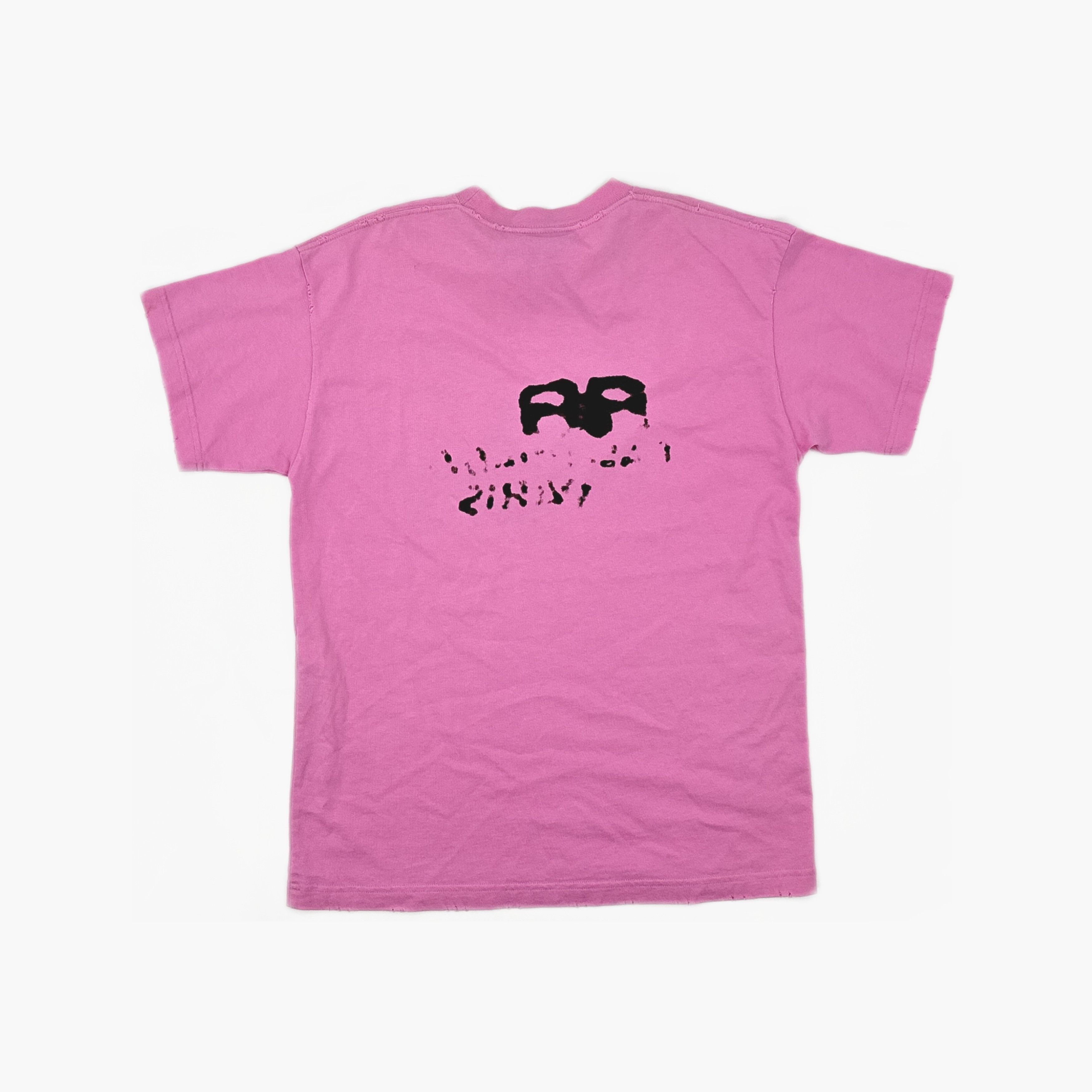 Balenciaga Balenciaga BB Logo Pink T-Shirt Size XS Size XS / US 0-2 / IT 36-38 - 2 Thumbnail