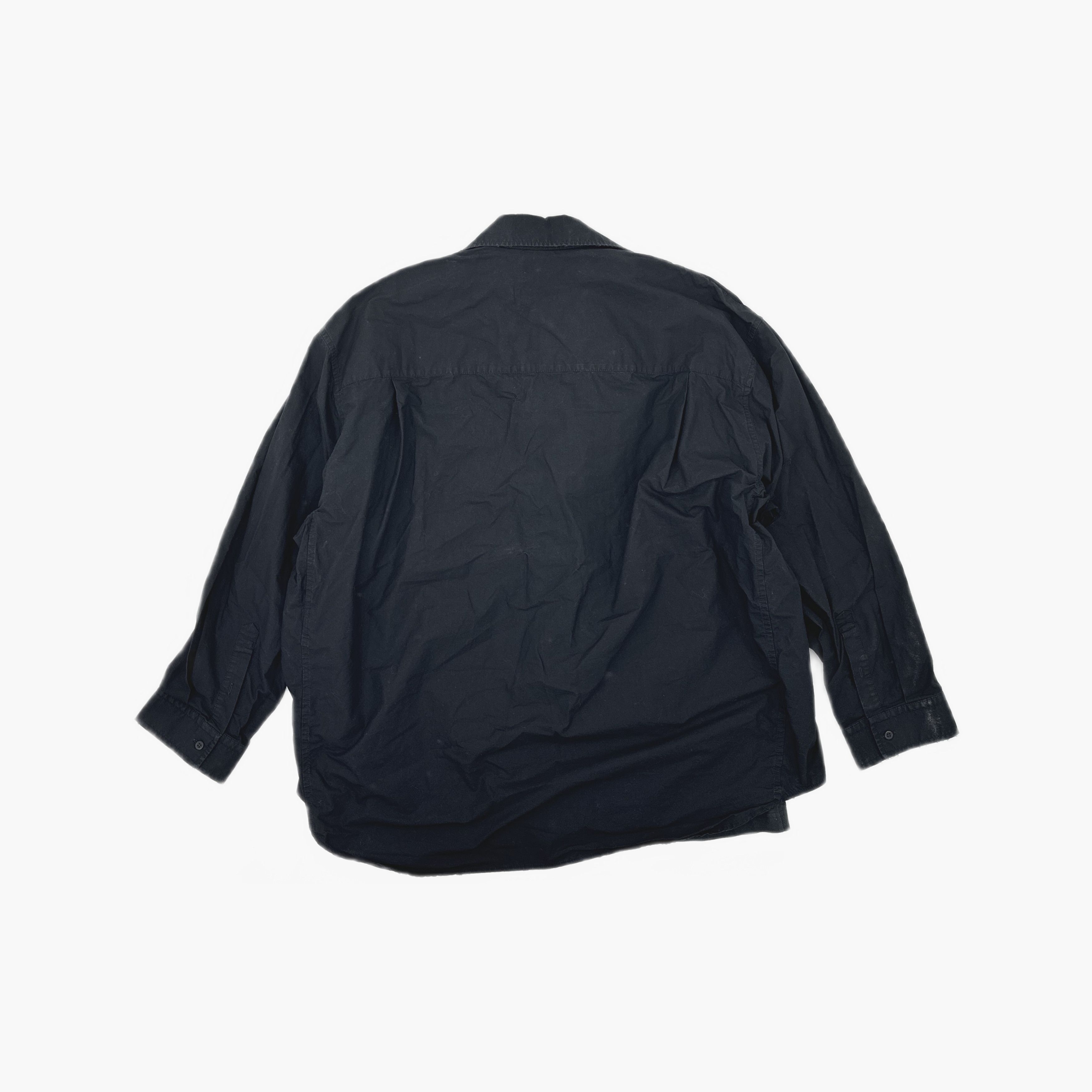 Balenciaga Balenciaga Distressed Button Up Shirt Size M Size US M / EU 48-50 / 2 - 2 Thumbnail