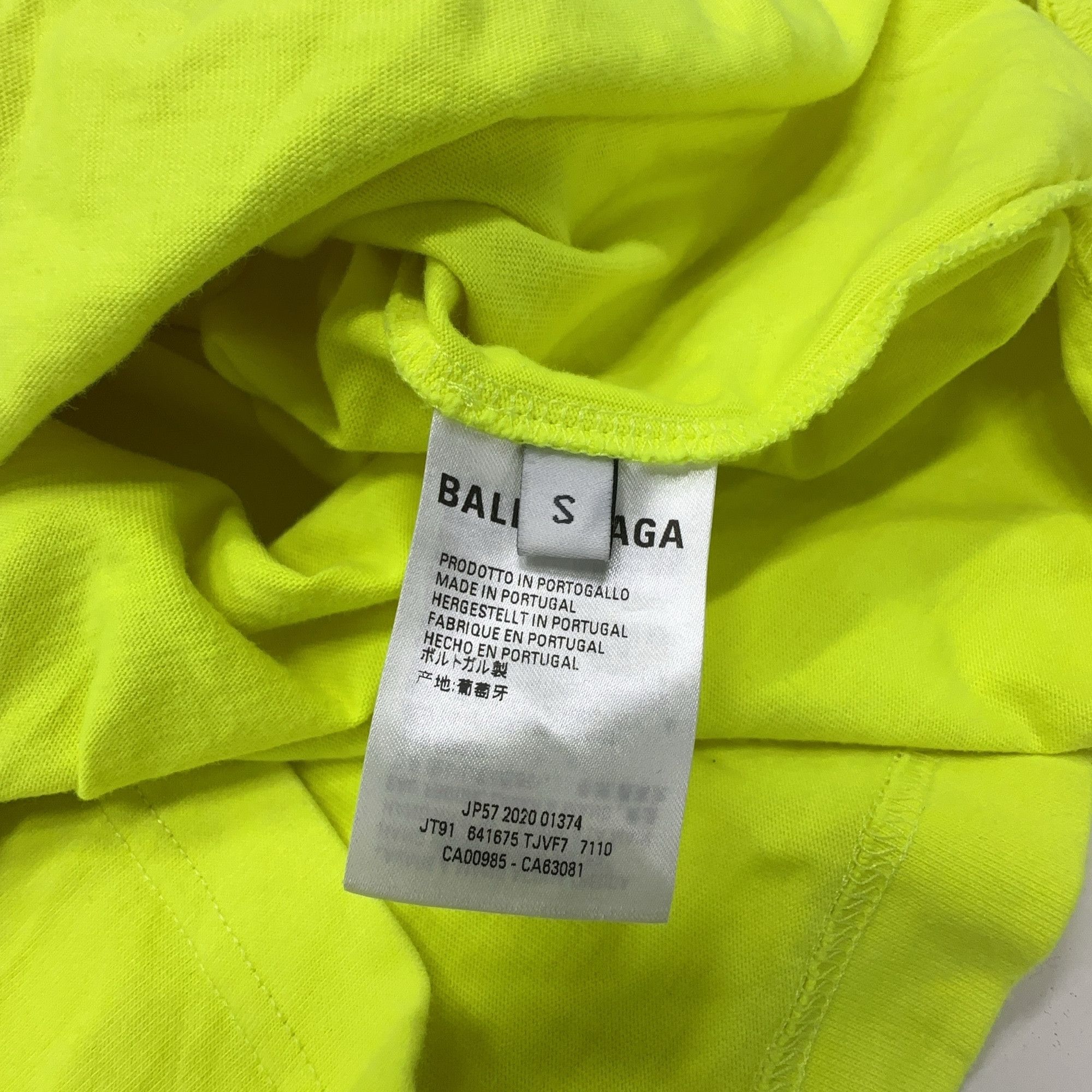 Balenciaga Balenciaga Wave Logo T-Shirt S Size US S / EU 44-46 / 1 - 3 Thumbnail