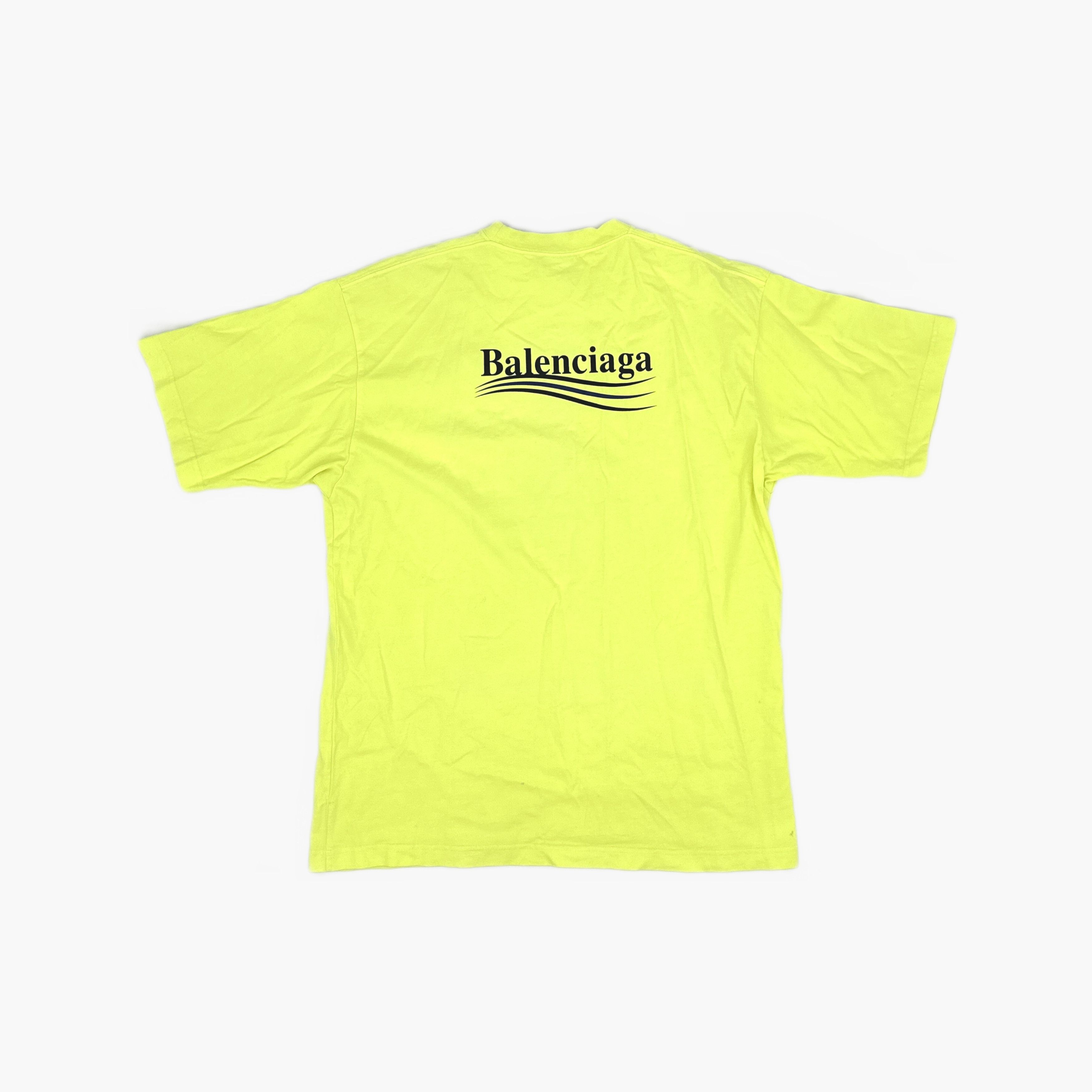 Balenciaga Balenciaga Wave Logo T-Shirt S Size US S / EU 44-46 / 1 - 2 Thumbnail