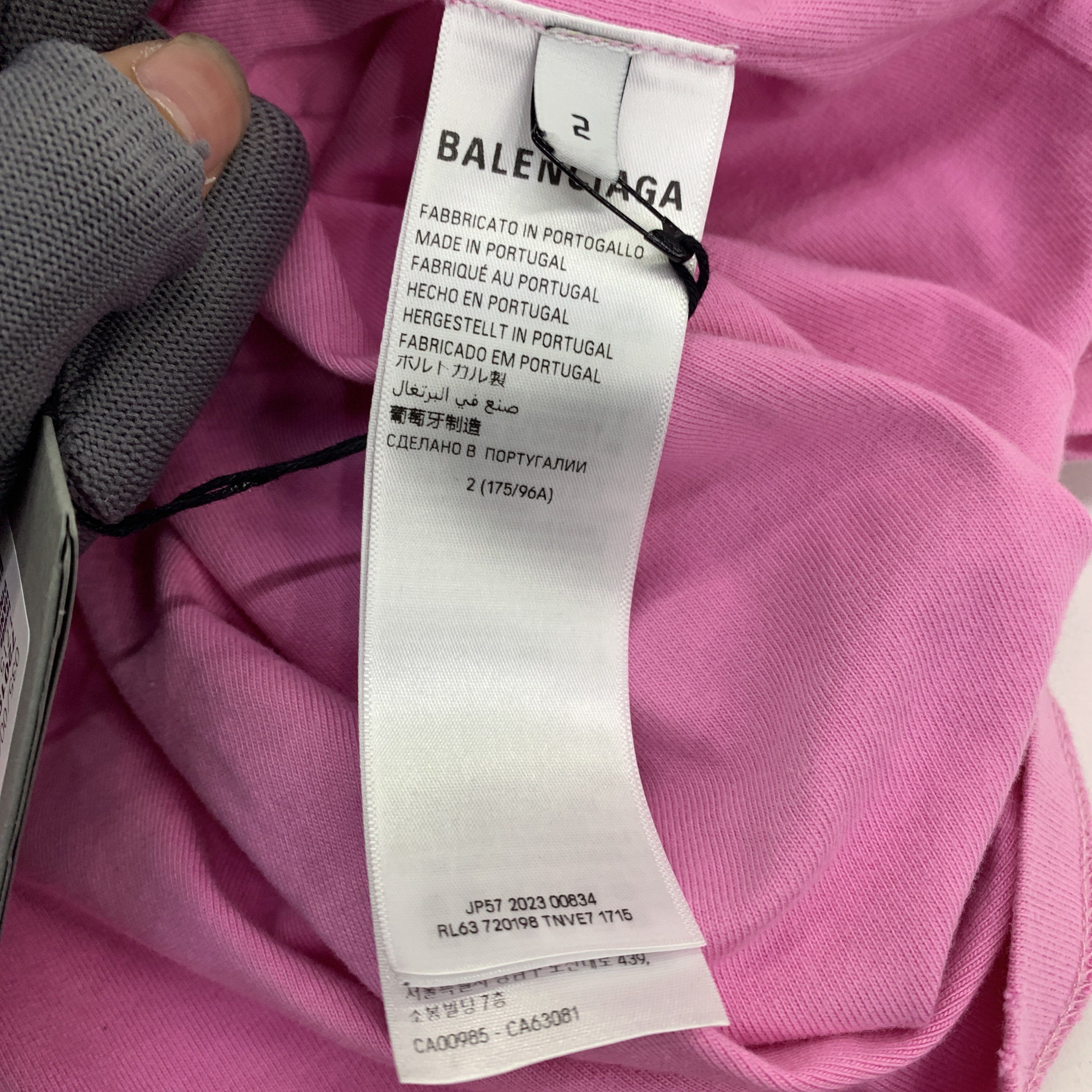 Balenciaga Balenciaga Handdrawn Logo T-Shirt Size M Size M / US 6-8 / IT 42-44 - 5 Thumbnail