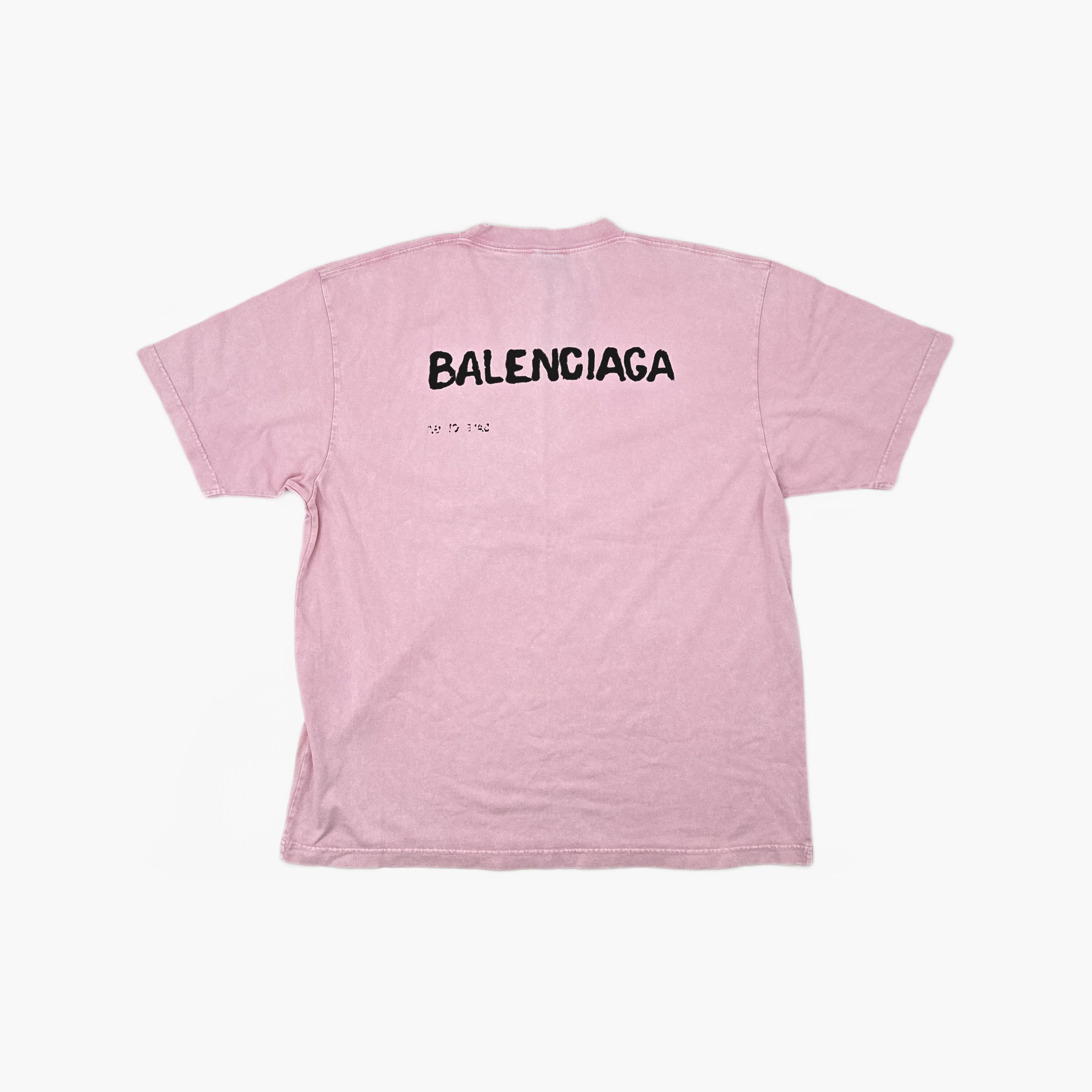 Balenciaga Balenciaga Graphic Logo T-Shirt Size L Size L / US 10 / IT 46 - 2 Thumbnail