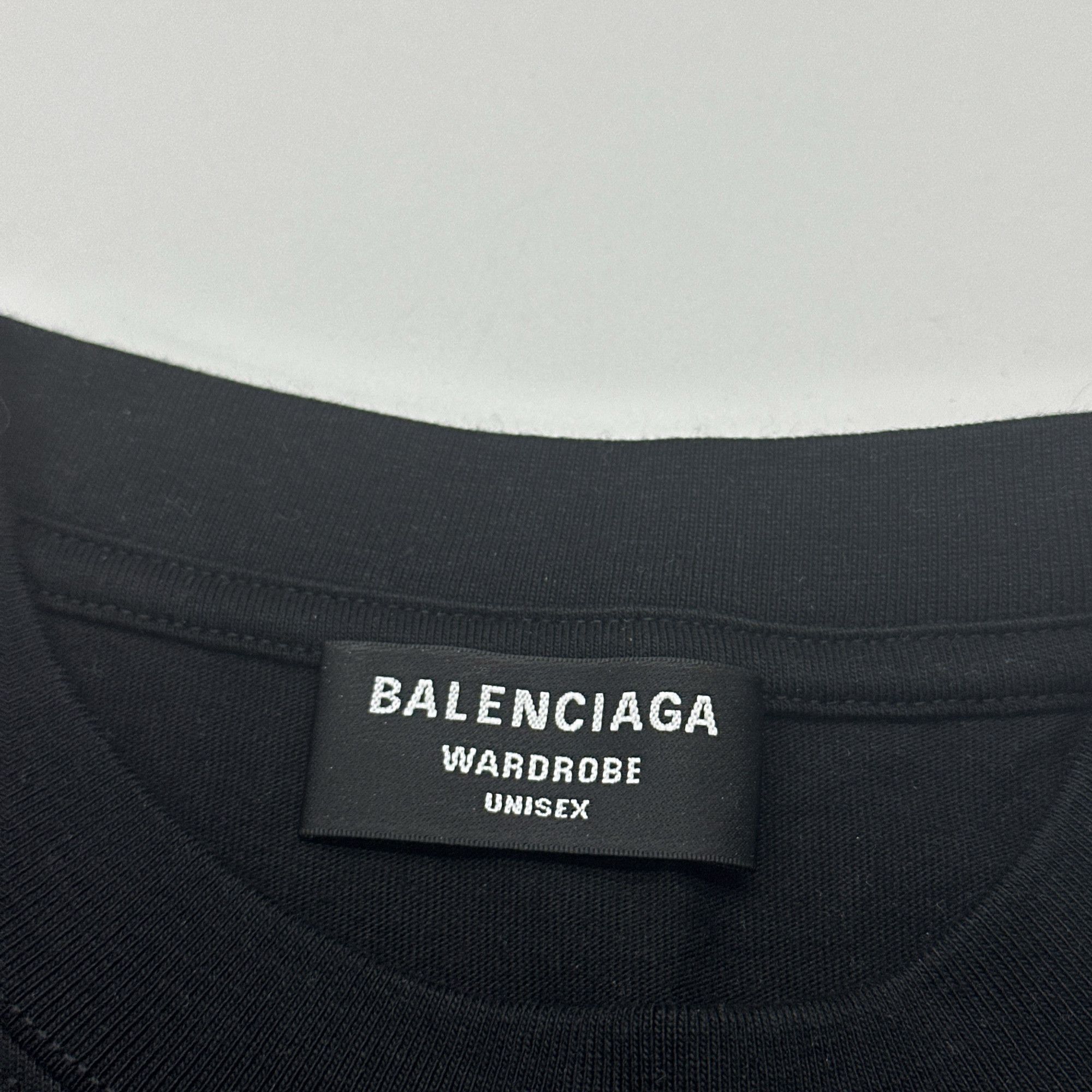 Balenciaga Balenciaga Logo Print T-Shirt Size XS Size US XS / EU 42 / 0 - 3 Thumbnail