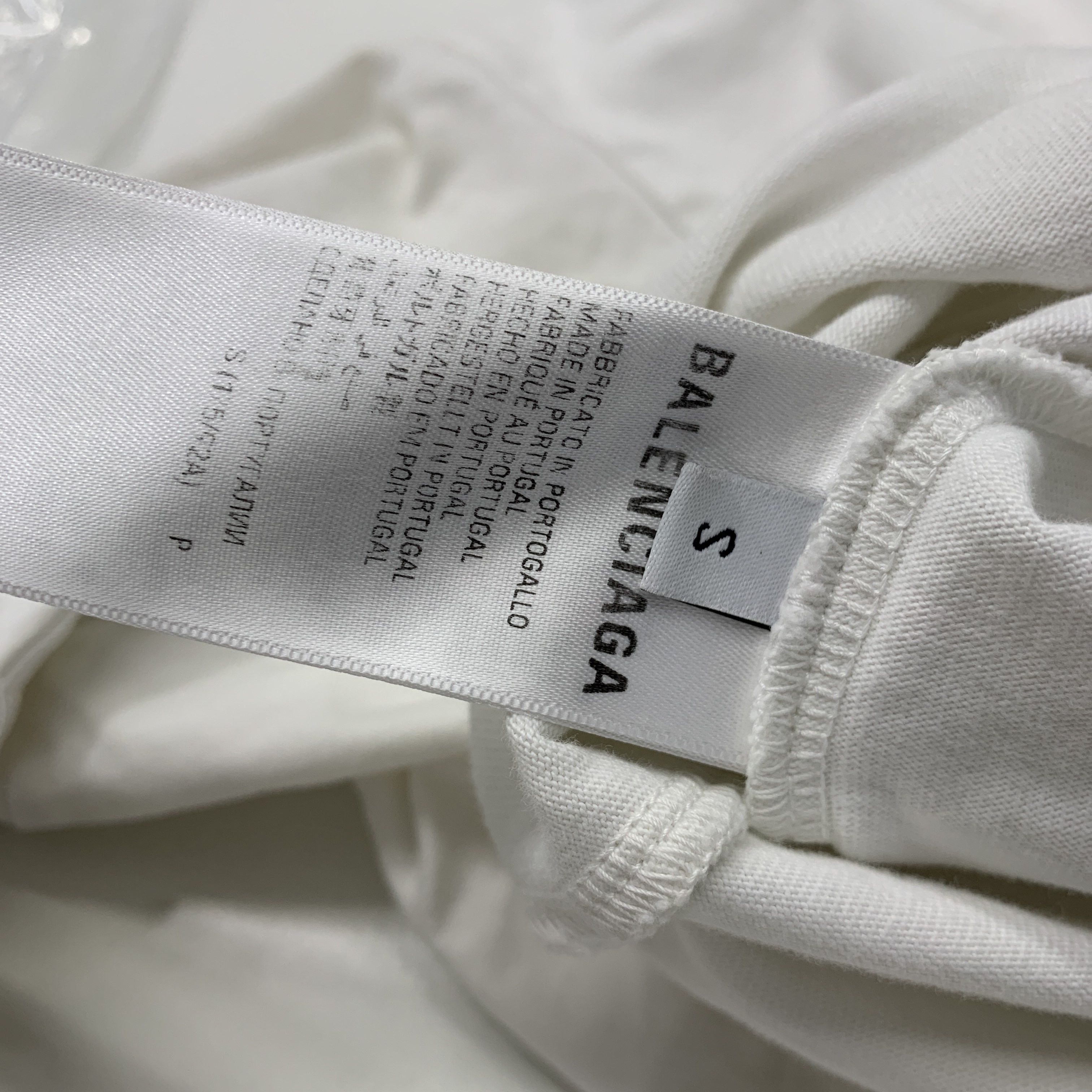 Balenciaga Balenciaga Shield Logo T-Shirt Size S Size US S / EU 44-46 / 1 - 5 Thumbnail