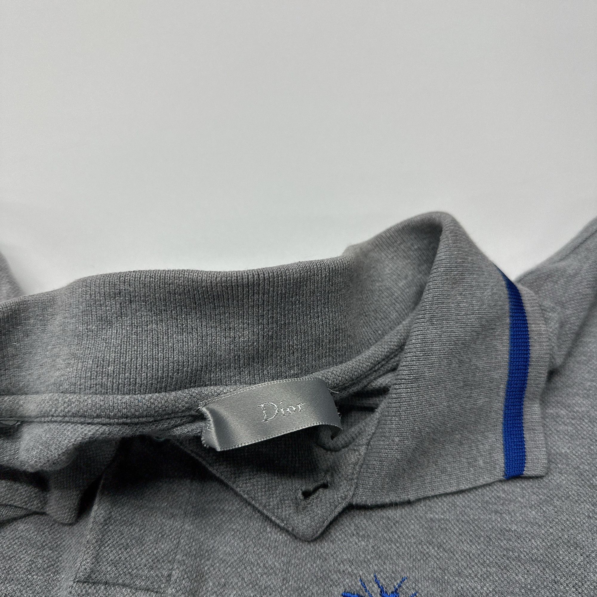 Dior Dior Bee Embroidery Polo Shirt Size L Size US L / EU 52-54 / 3 - 3 Thumbnail