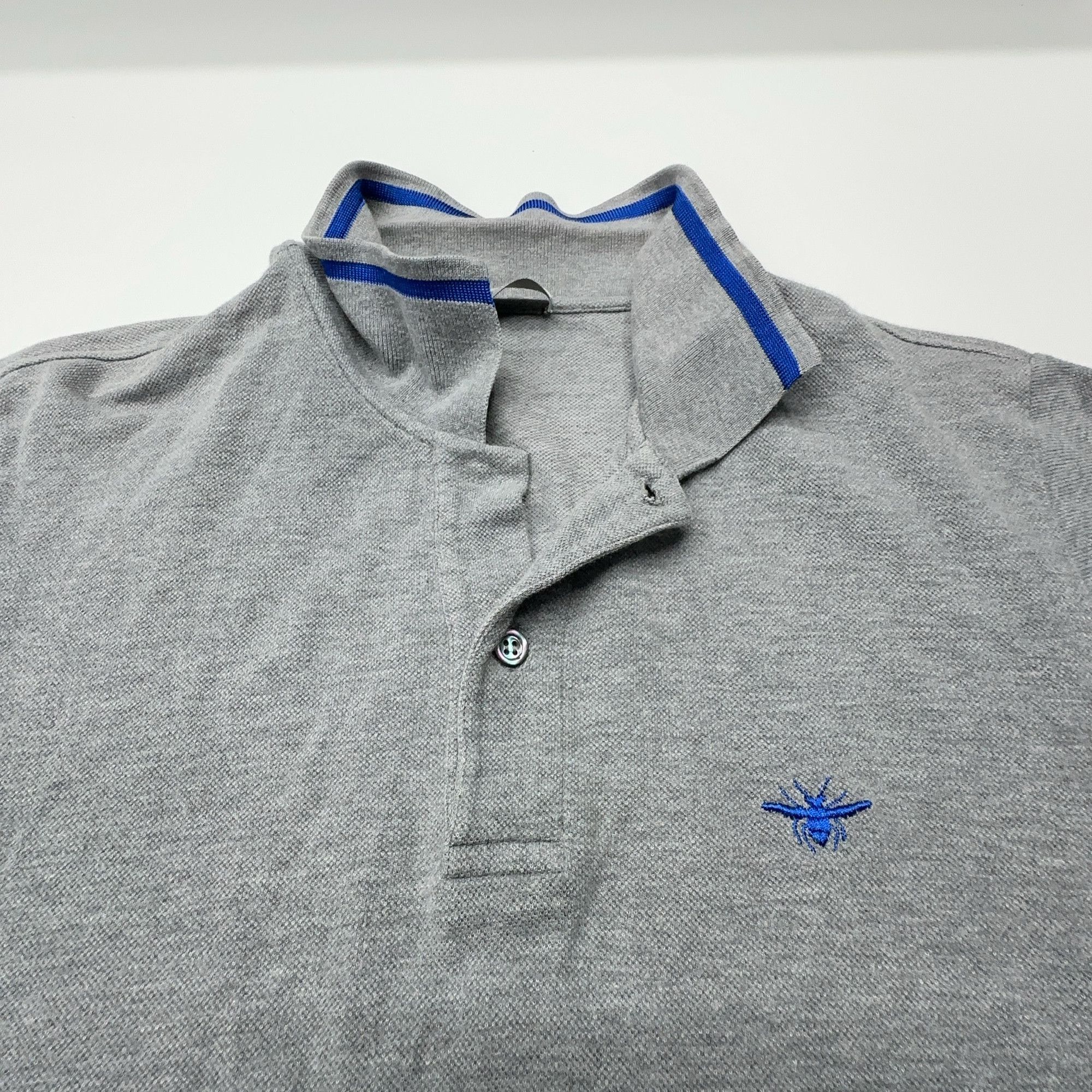 Dior Dior Bee Embroidery Polo Shirt Size L Size US L / EU 52-54 / 3 - 6 Thumbnail