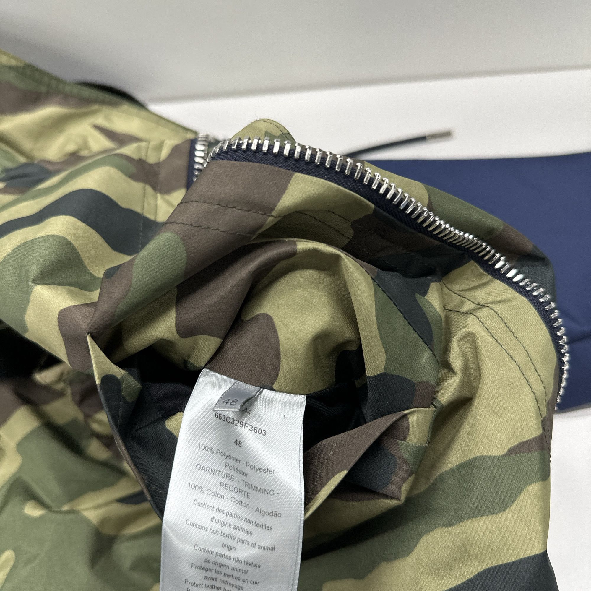 Dior Dior Camo Lined Light Jacket Size 48 Size US M / EU 48-50 / 2 - 5 Thumbnail