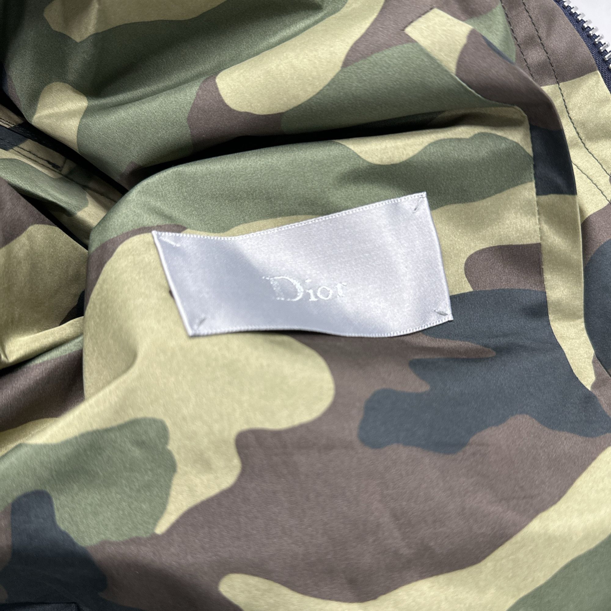 Dior Dior Camo Lined Light Jacket Size 48 Size US M / EU 48-50 / 2 - 6 Thumbnail
