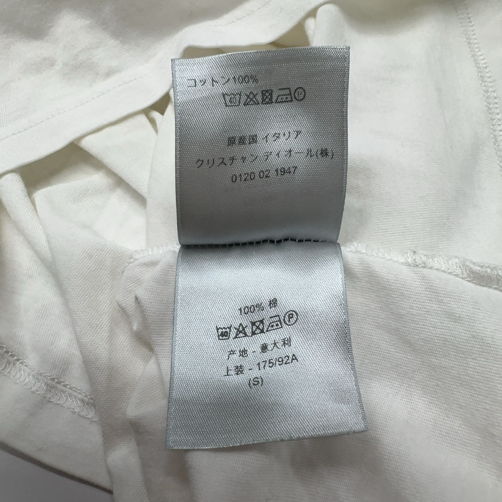 Dior Dior Bee Embroidery T-Shirt Size S Size US S / EU 44-46 / 1 - 5 Thumbnail