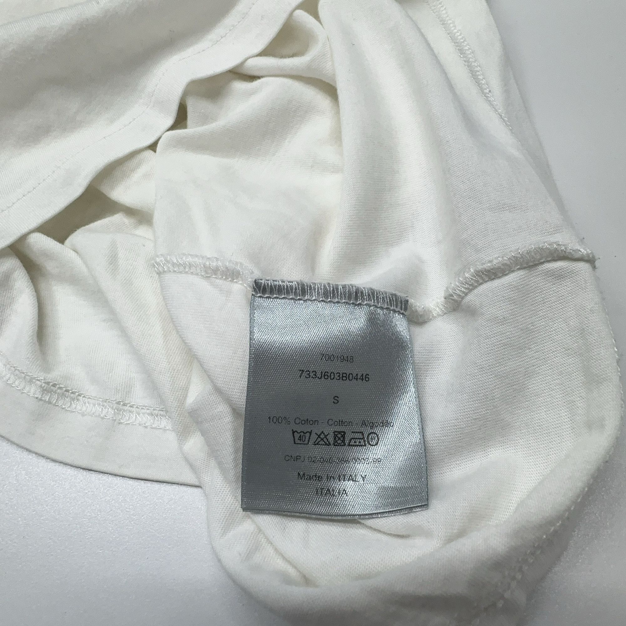 Dior Dior Bee Embroidery T-Shirt Size S Size US S / EU 44-46 / 1 - 4 Thumbnail