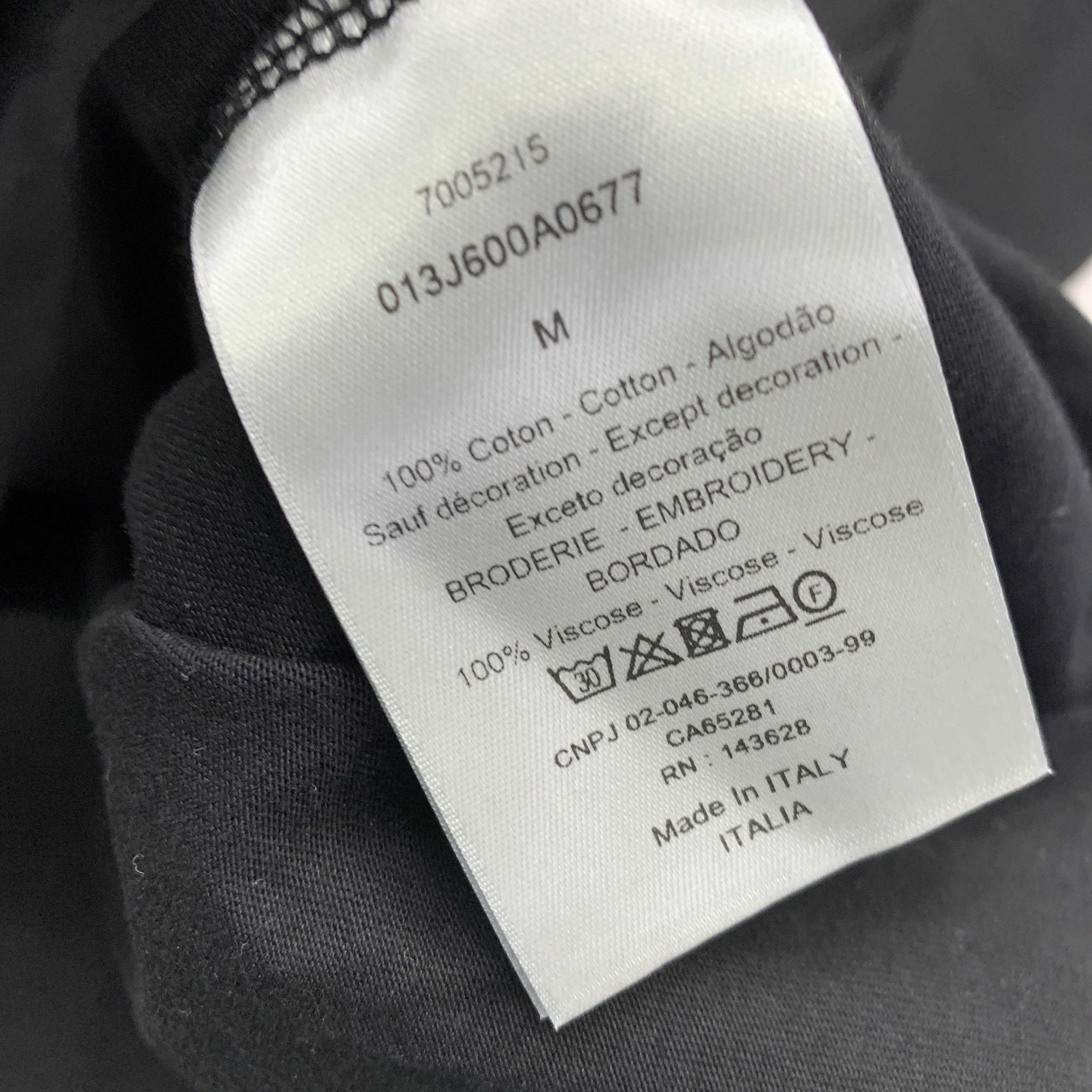Dior Dior CD Icon Short Sleeve T-Shirt Size M Size US M / EU 48-50 / 2 - 4 Thumbnail