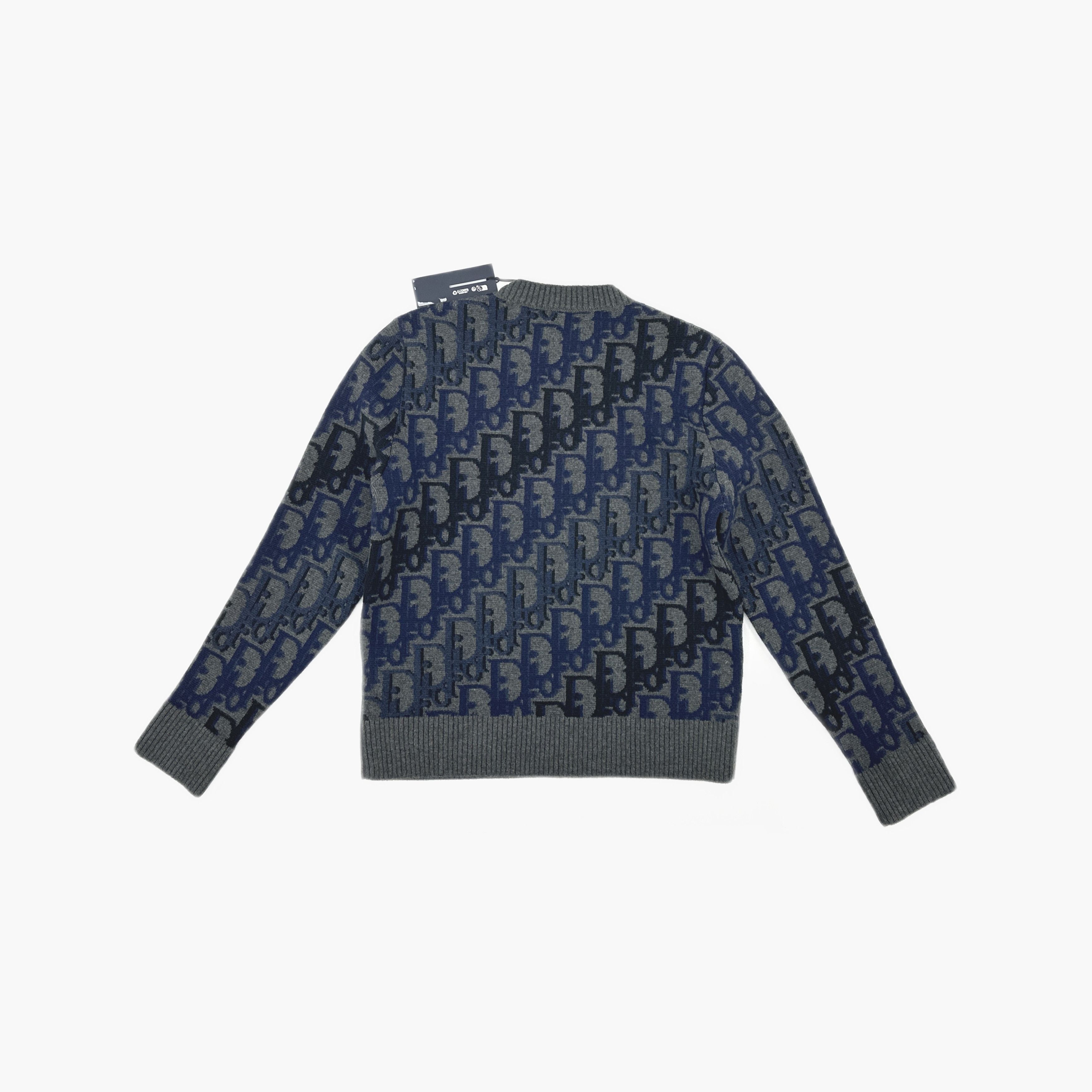 Dior Dior Oblique Jacquard Sweater Size M Size US M / EU 48-50 / 2 - 2 Thumbnail