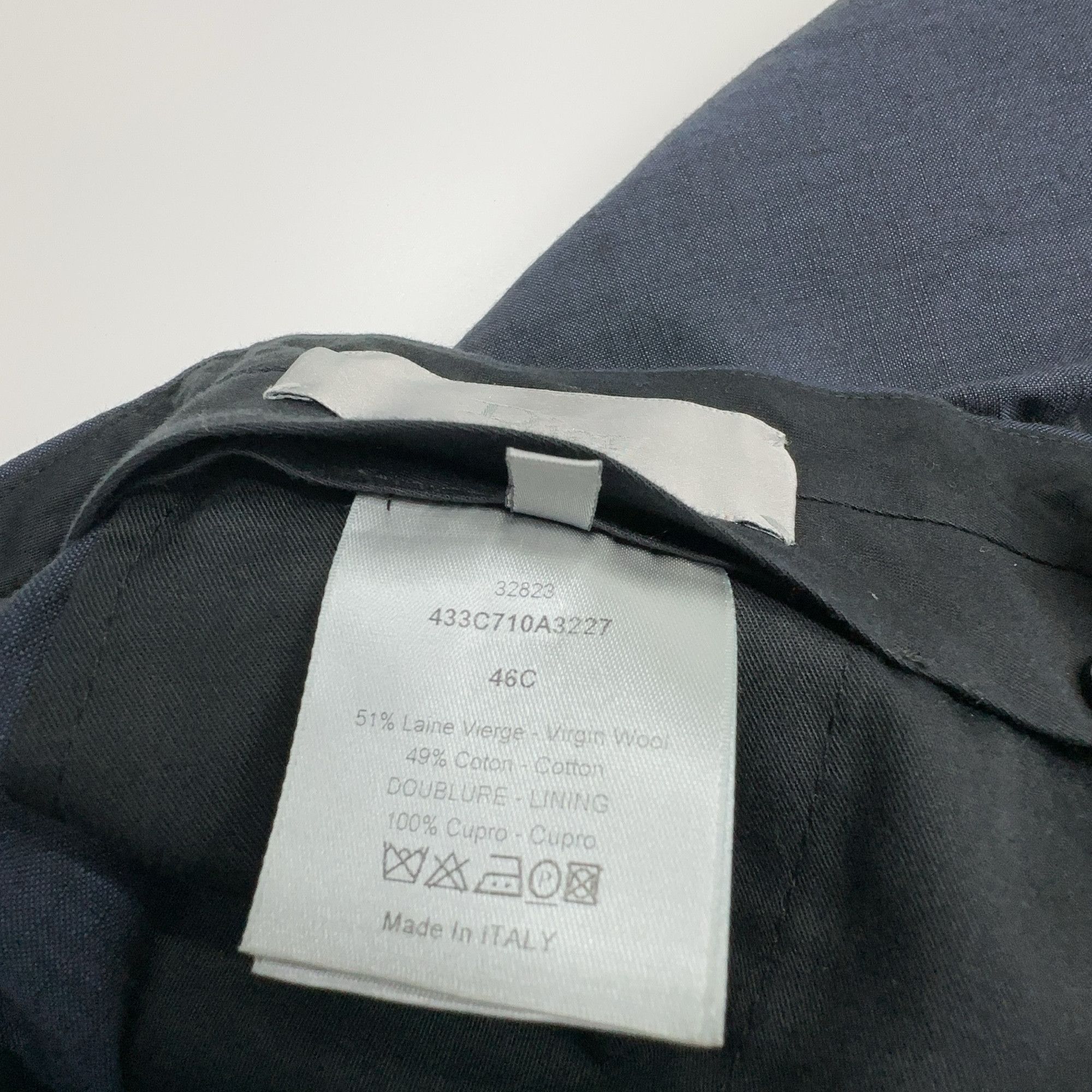 Dior Dior Wool Blend Casual Pants Size 46 Size US 30 / EU 46 - 4 Thumbnail