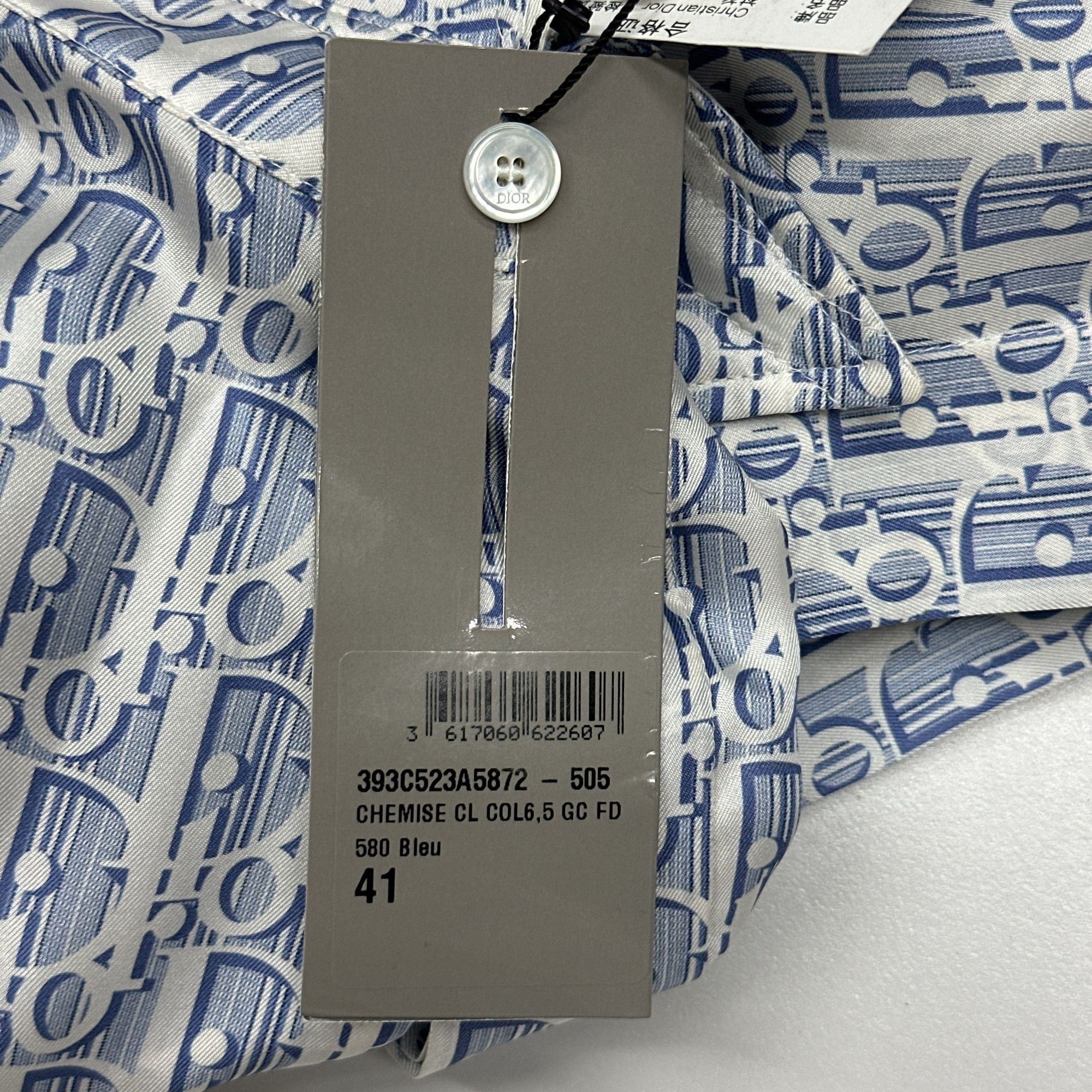 Dior Dior Oblique Silk Shirt Size L Size US L / EU 52-54 / 3 - 3 Thumbnail