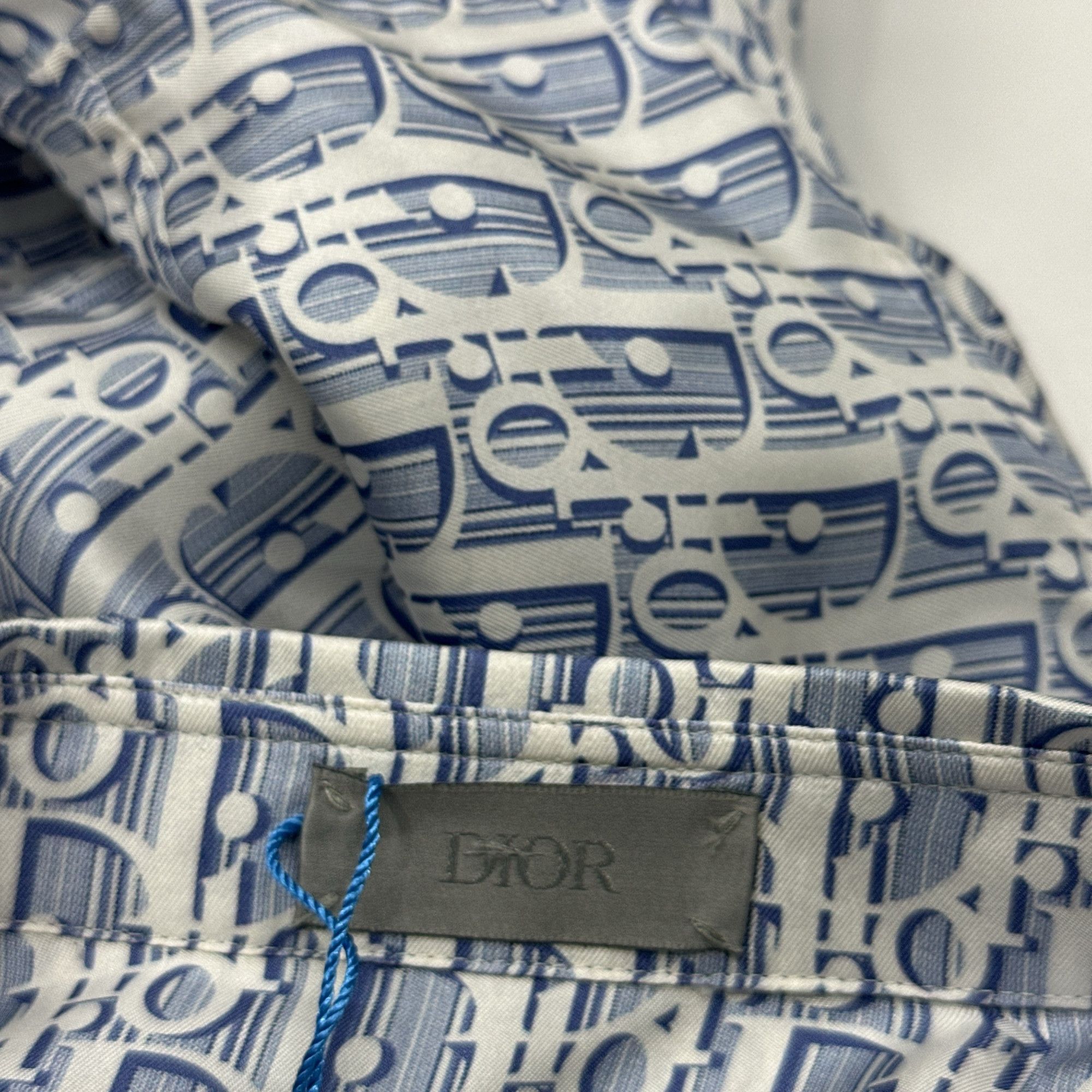 Dior Dior Oblique Silk Shirt Size L Size US L / EU 52-54 / 3 - 4 Thumbnail