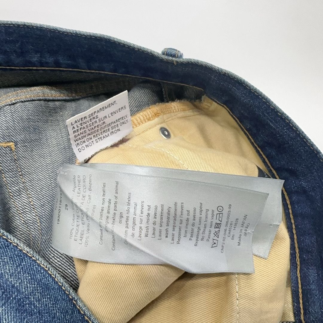 Dior DIOR 1947 Logo Patch Denim Jeans Size 29 Size US 29 - 5 Thumbnail
