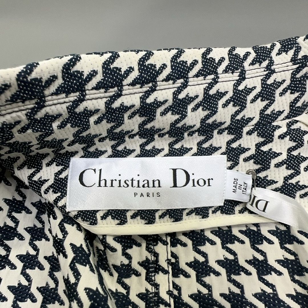 Dior Dior Houndstooth Double Breasted Jacket Size 36 Size XS / US 0-2 / IT 36-38 - 3 Thumbnail