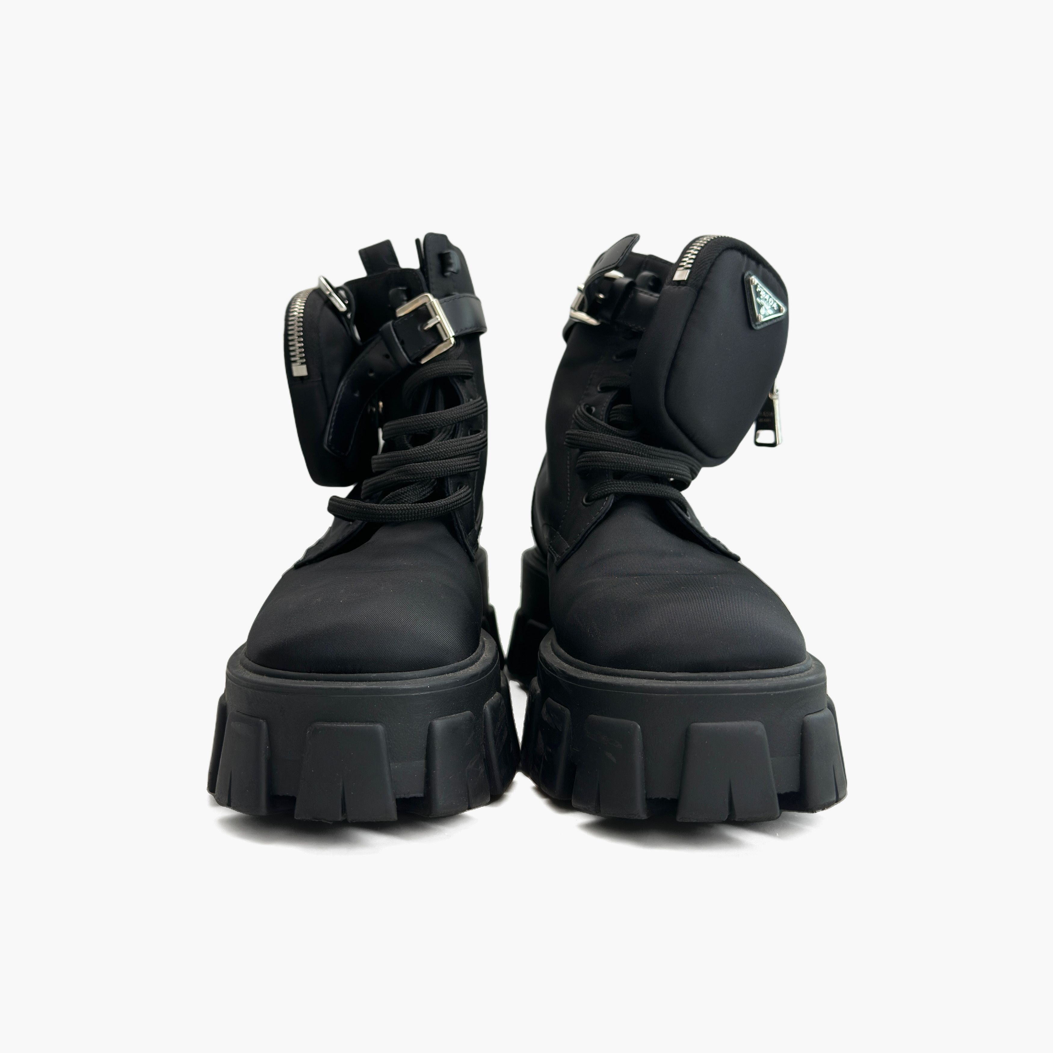 Prada Prada Monolith Re-Nylon Pouch Boots Size 36 Size US 6 / IT 36 - 5 Thumbnail