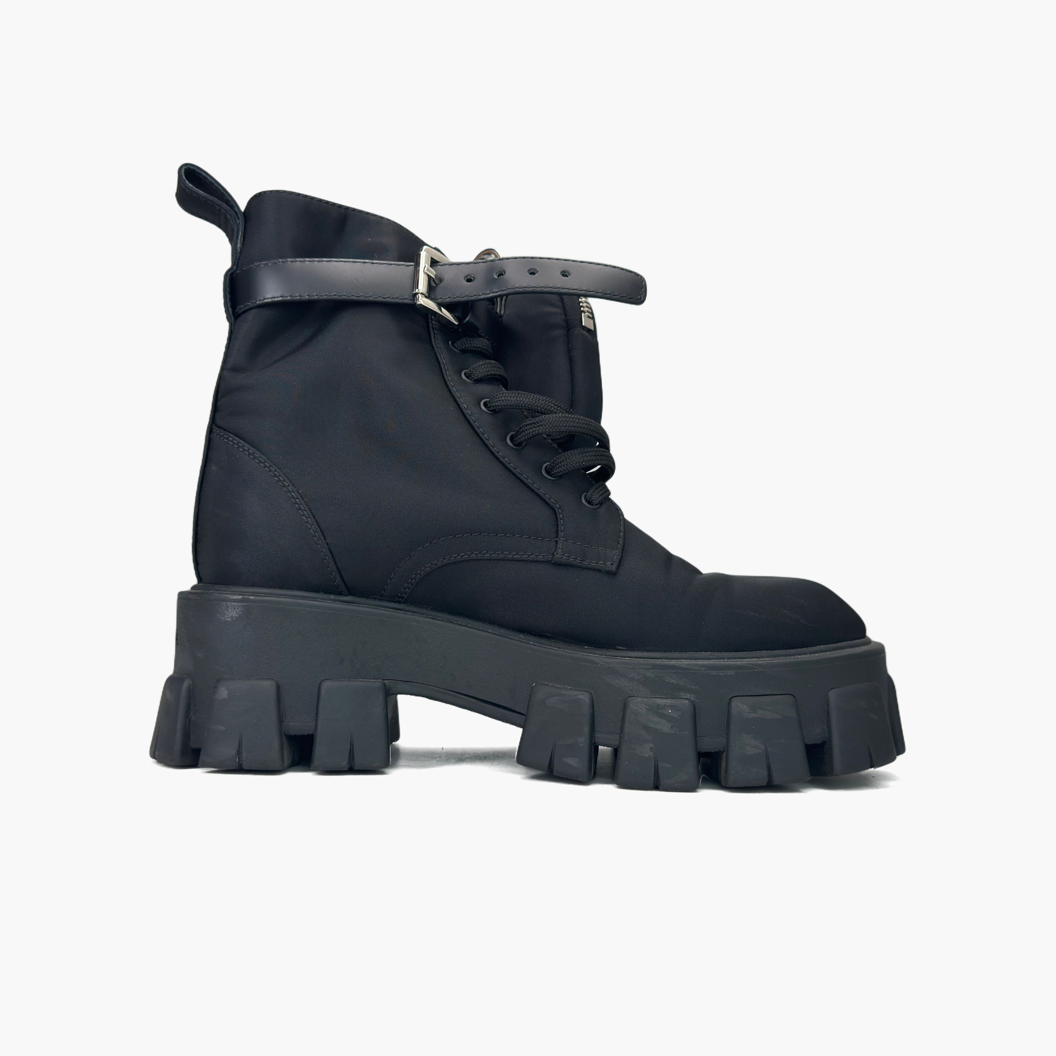 Prada Prada Monolith Re-Nylon Pouch Boots Size 36 Size US 6 / IT 36 - 2 Thumbnail