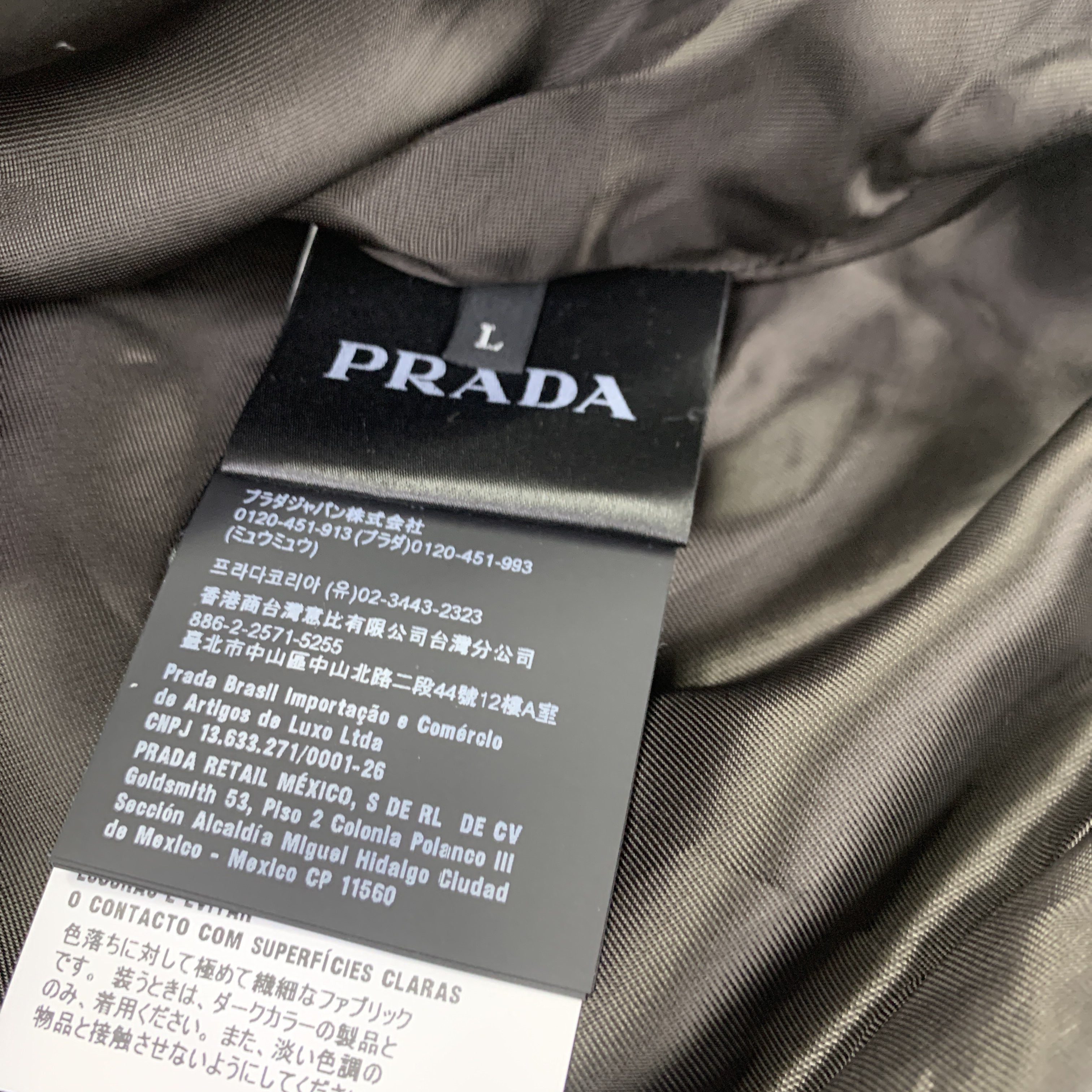 Prada Prada Velvet Blouson Jacket Size L Size US L / EU 52-54 / 3 - 3 Thumbnail