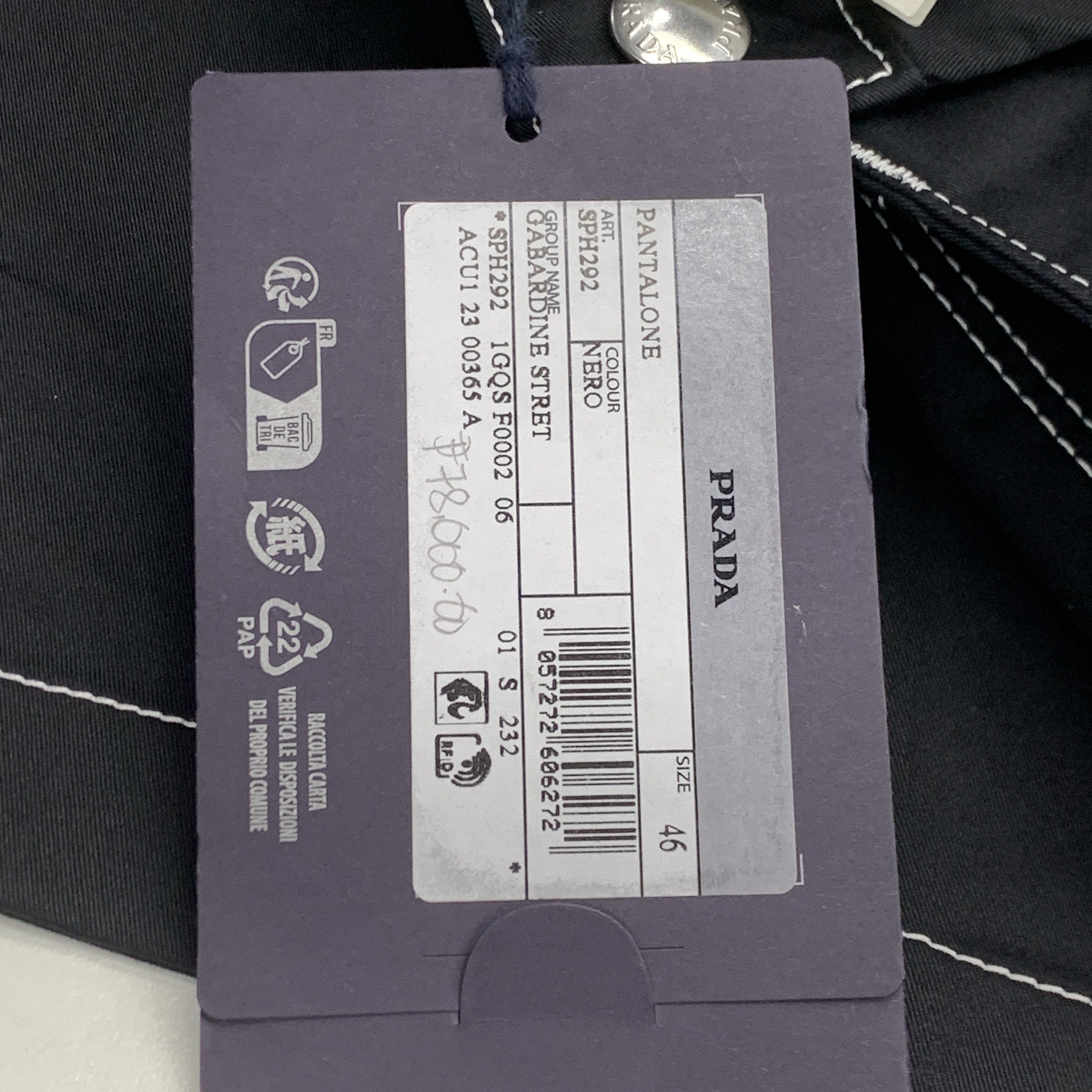 Prada Prada Contrast Stitch Shorts Size 30 Size US 30 / EU 46 - 5 Thumbnail