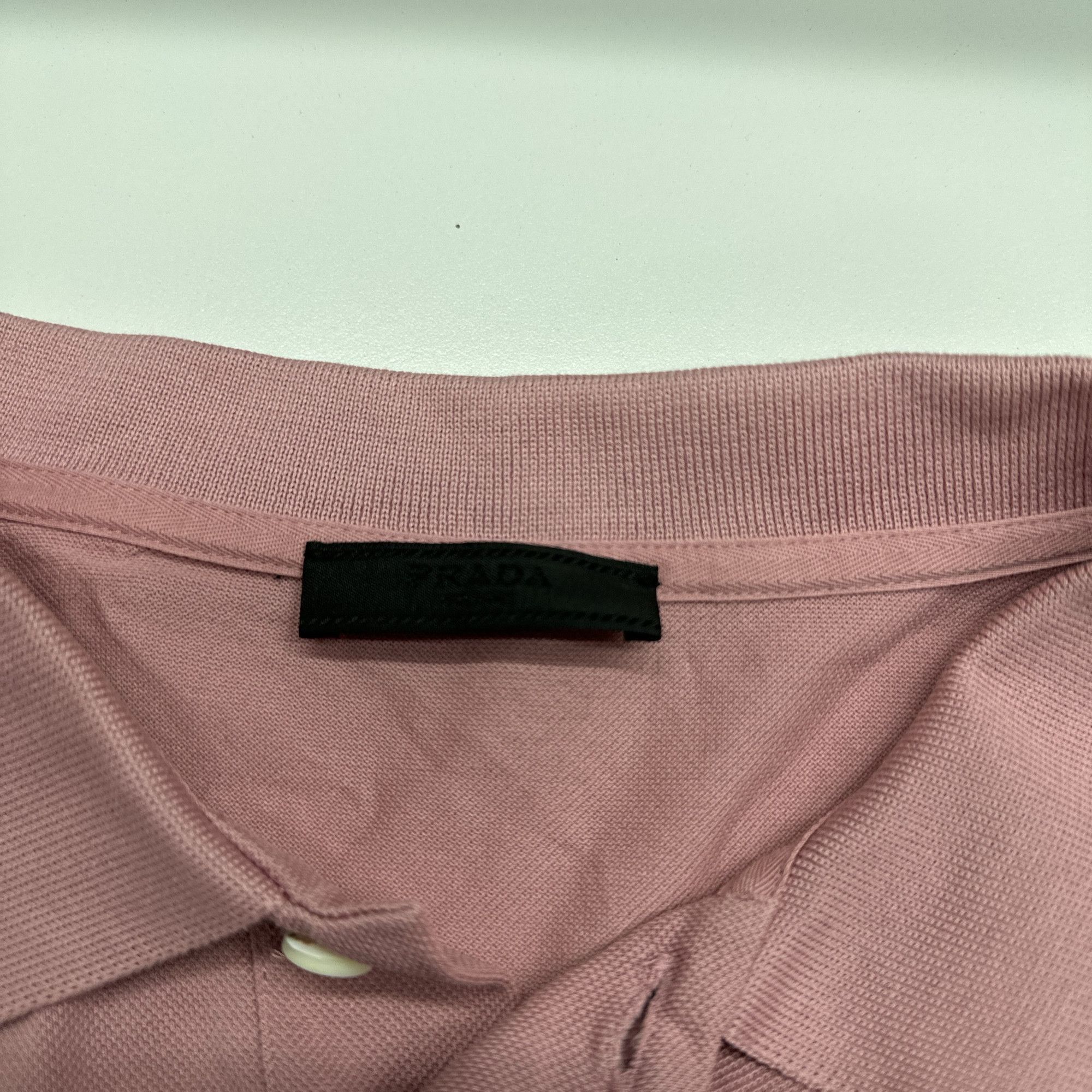 Prada Prada Pink Polo Shirt US XXL Size US XXL / EU 58 / 5 - 3 Thumbnail