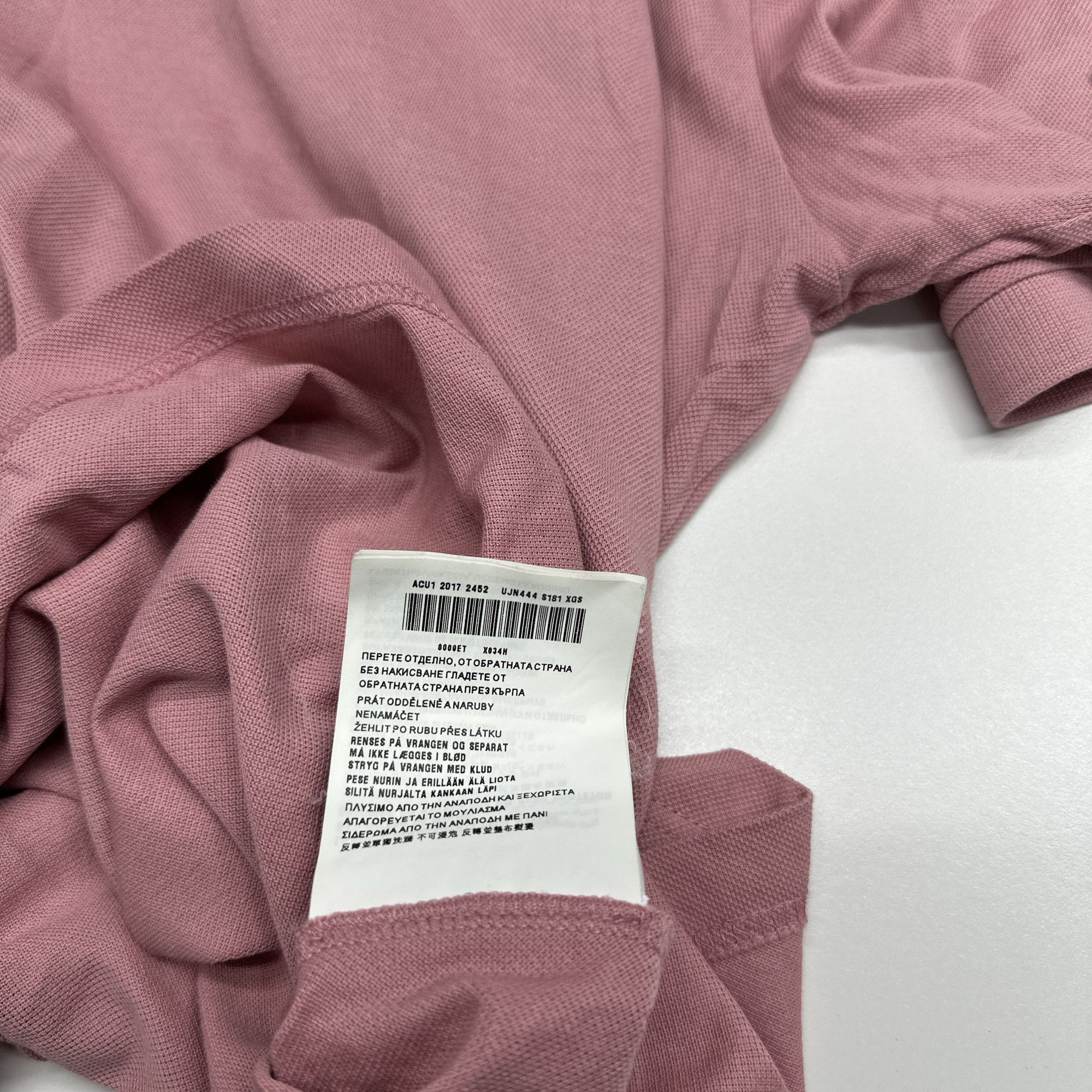 Prada Prada Pink Polo Shirt US XXL Size US XXL / EU 58 / 5 - 5 Thumbnail