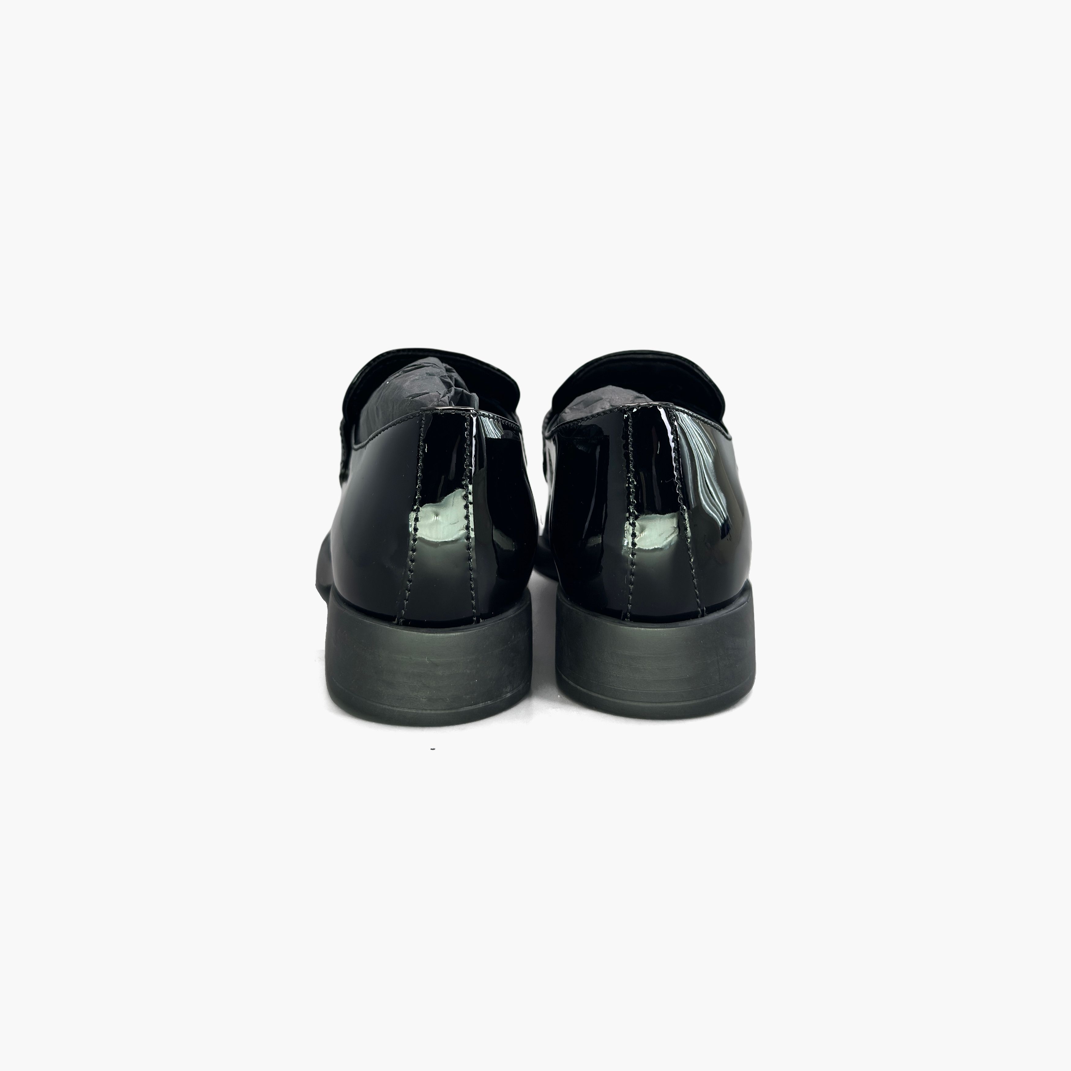 Prada Prada Patent Leather Logo Loafers Size 37 Size US 7 / IT 37 - 6 Thumbnail