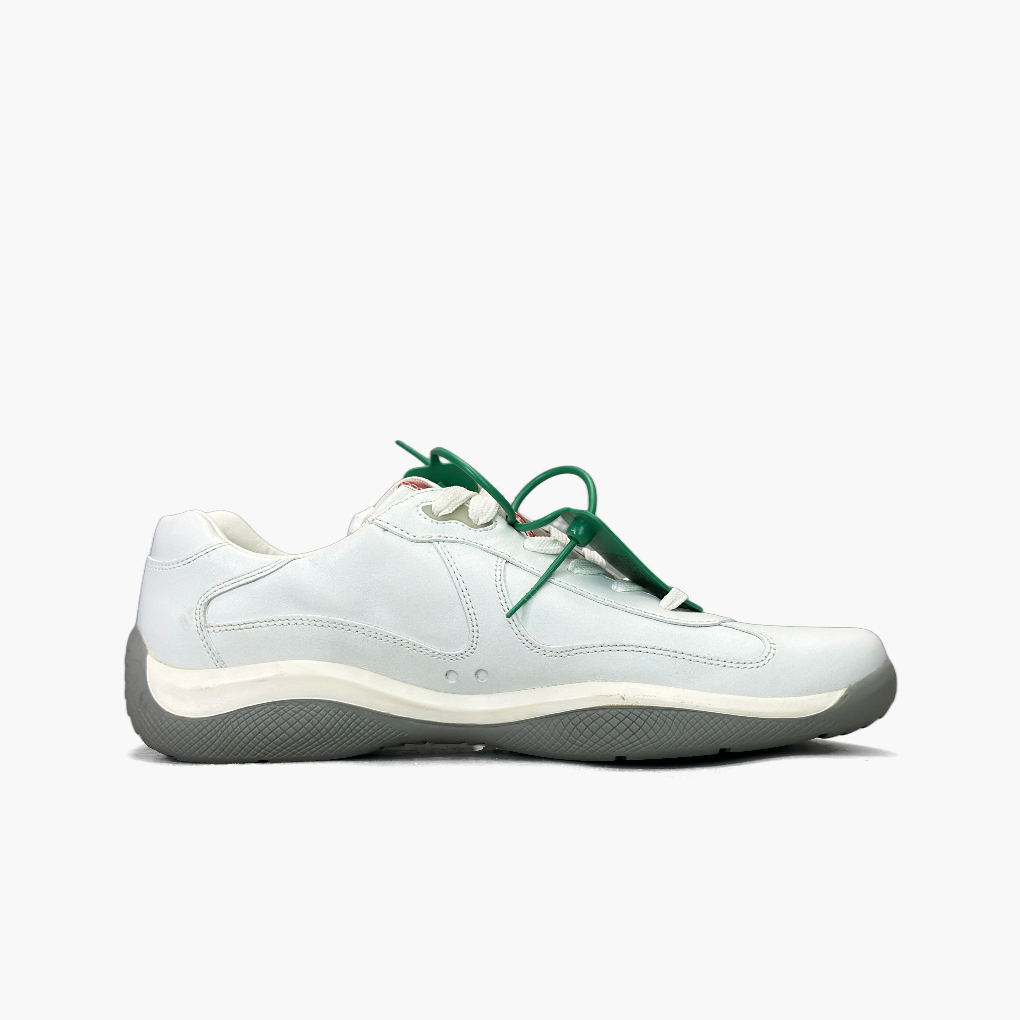 Prada Prada Leather Low-Top Sneakers US 9 Size US 9 / EU 42 - 2 Thumbnail