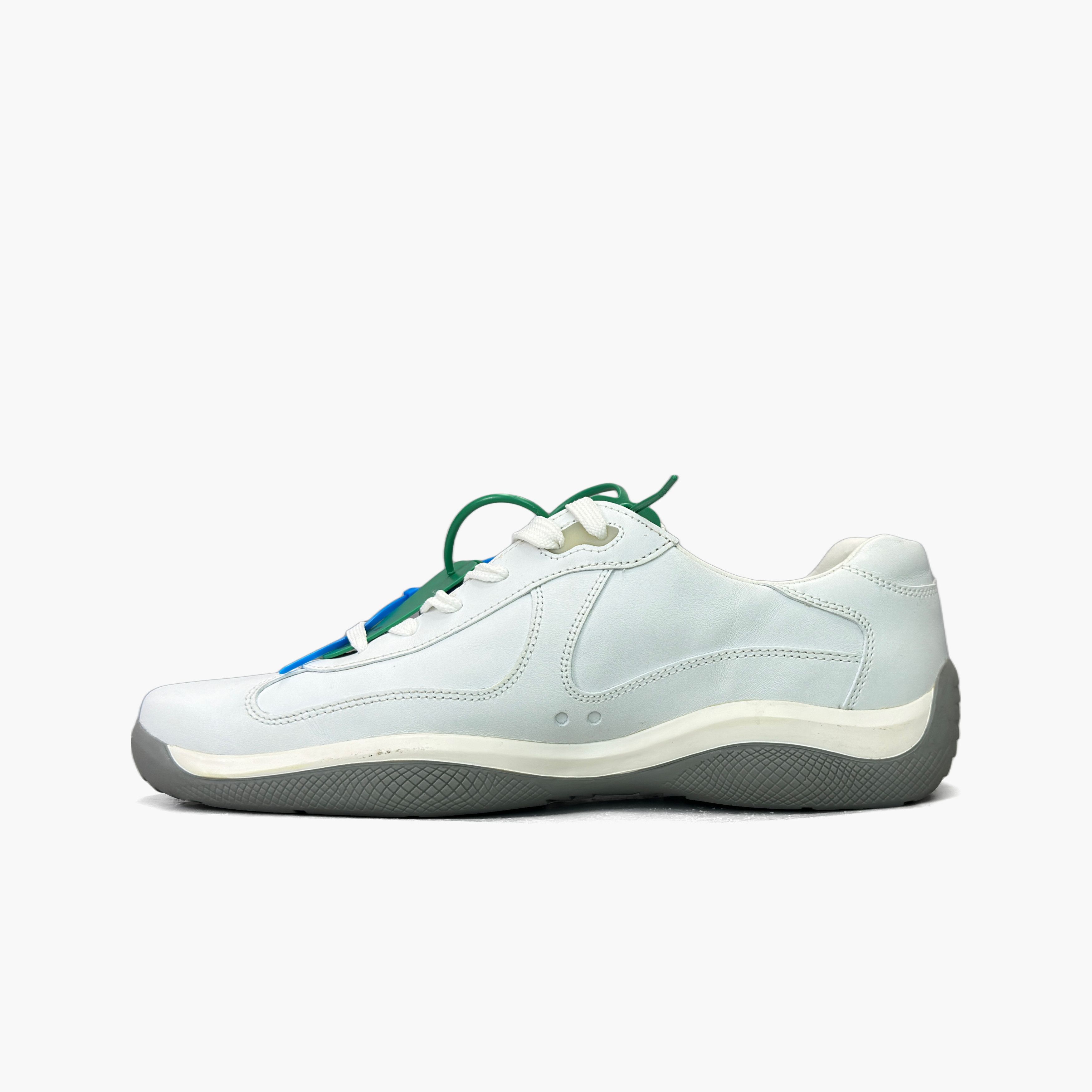Prada Prada Leather Low-Top Sneakers US 9 Size US 9 / EU 42 - 3 Thumbnail
