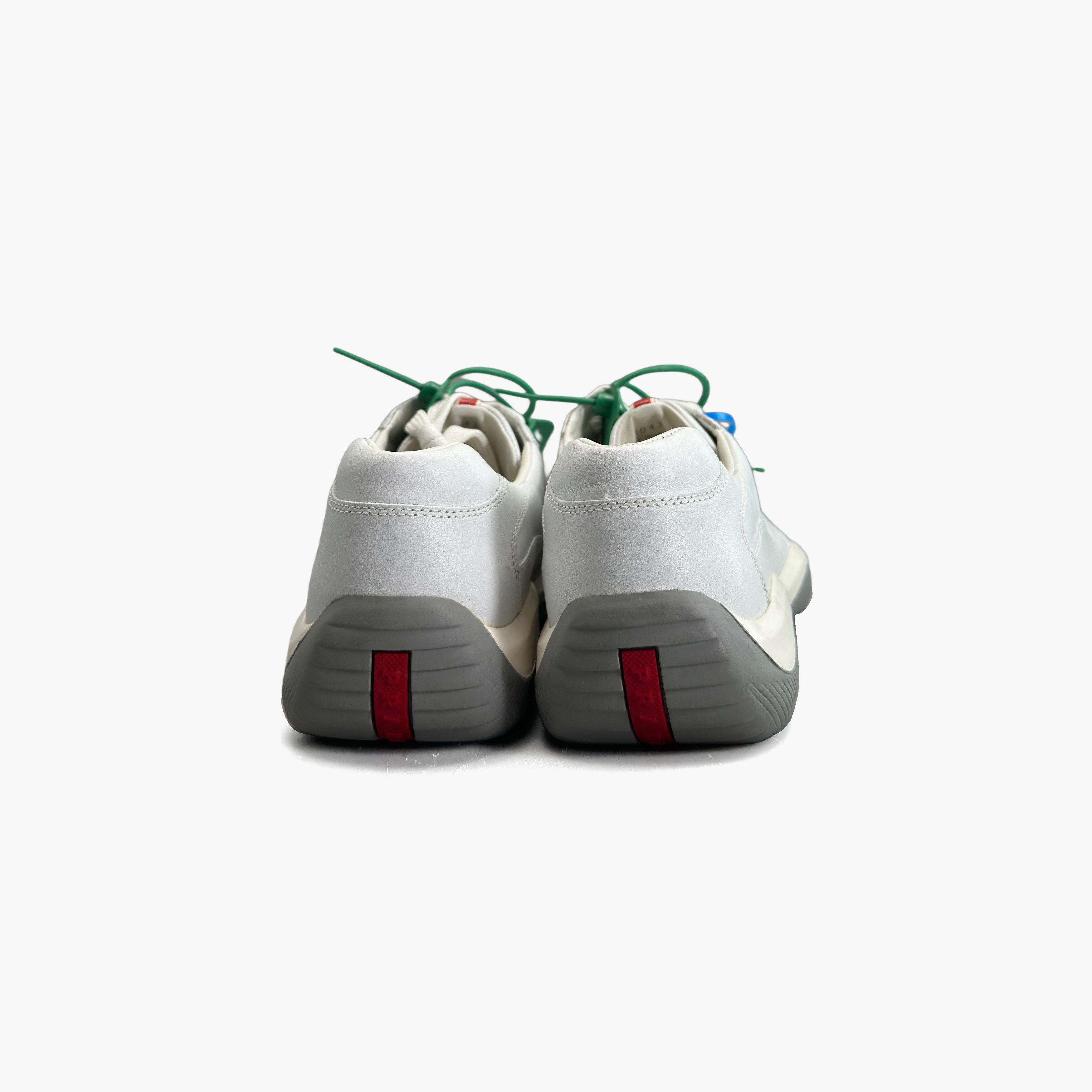 Prada Prada Leather Low-Top Sneakers US 9 Size US 9 / EU 42 - 6 Thumbnail