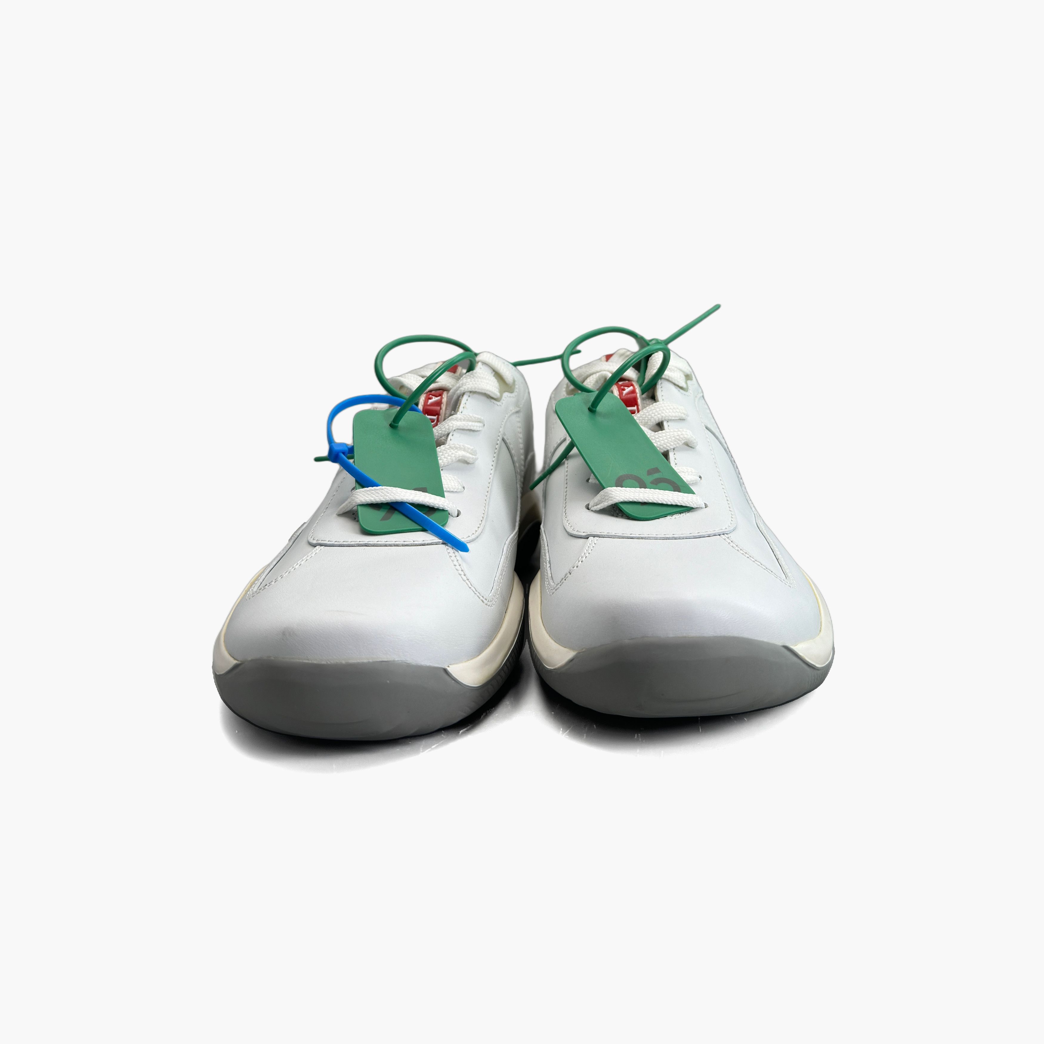 Prada Prada Leather Low-Top Sneakers US 9 Size US 9 / EU 42 - 5 Thumbnail