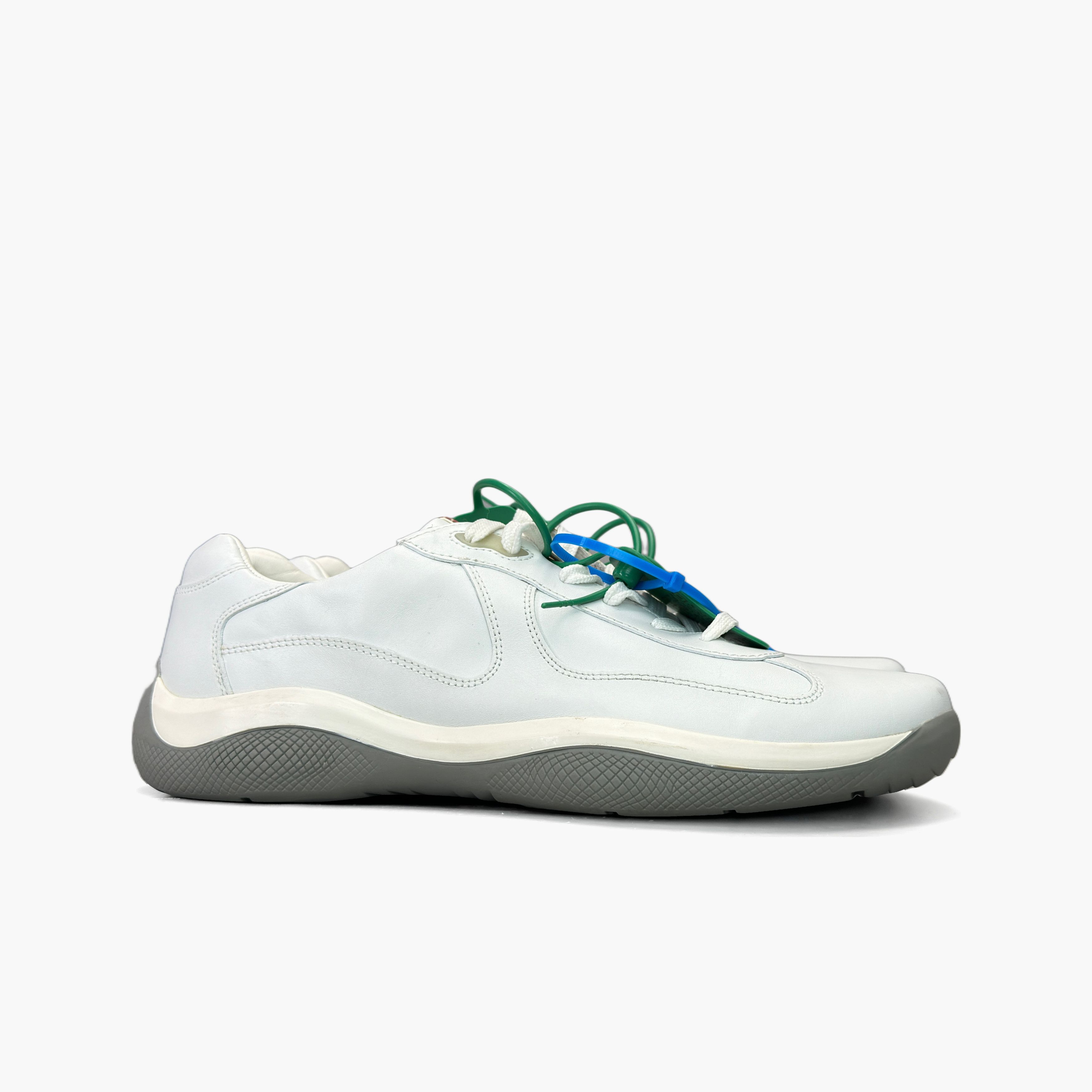 Prada Prada Leather Low-Top Sneakers US 9 Size US 9 / EU 42 - 4 Thumbnail