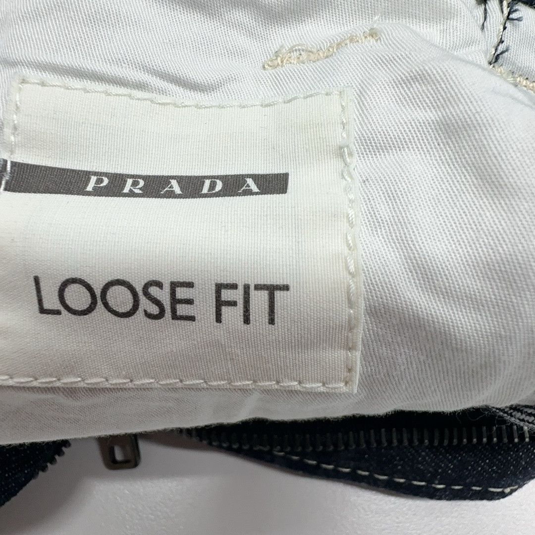 Prada Prada Contrast Stitch Denim Jeans Size 30 Size US 30 / EU 46 - 4 Thumbnail