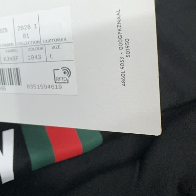 Gucci Gucci Logo Print T-Shirt Size L Size US L / EU 52-54 / 3 - 11 Thumbnail