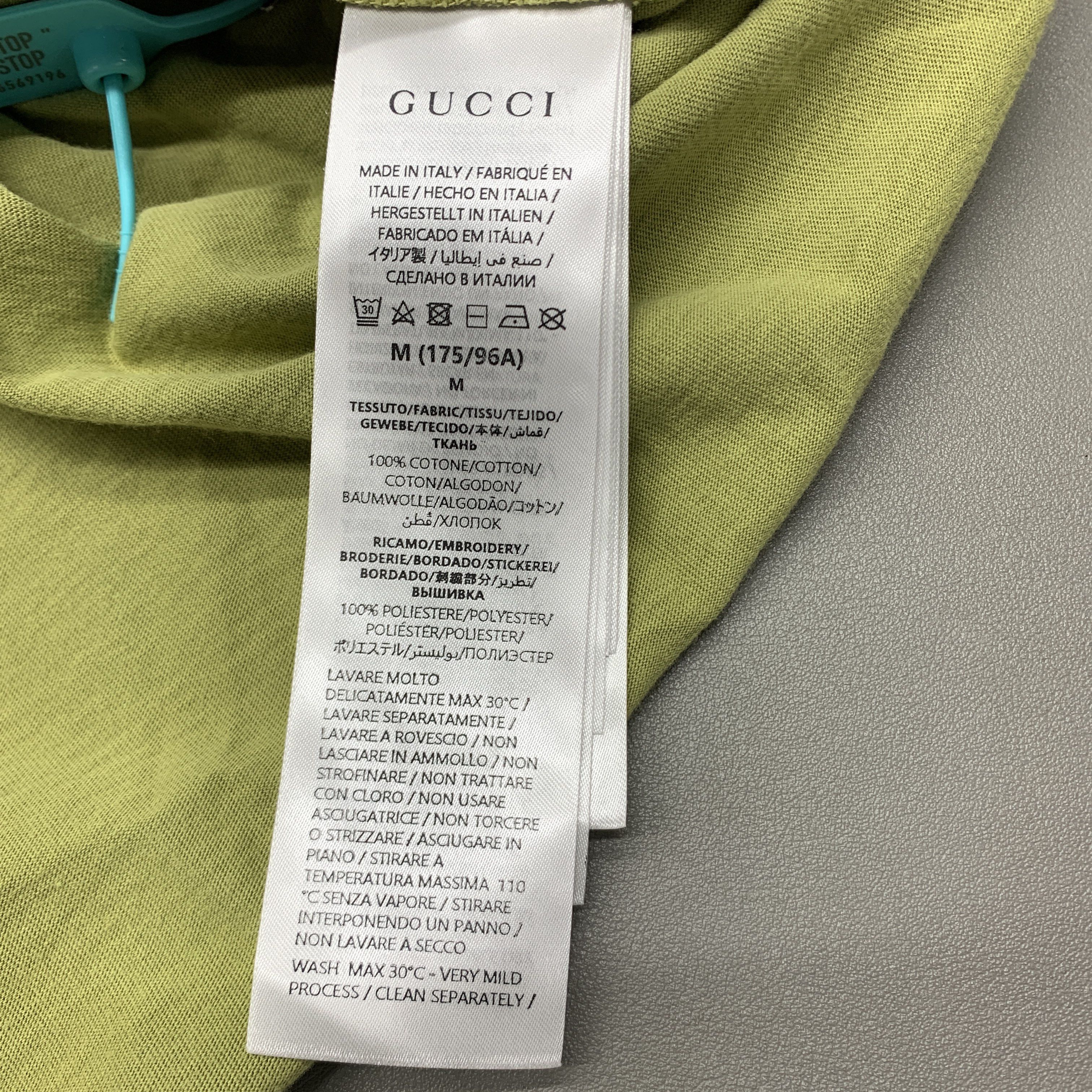 Gucci Gucci Graphic Logo T-Shirt Size M Size US M / EU 48-50 / 2 - 3 Thumbnail