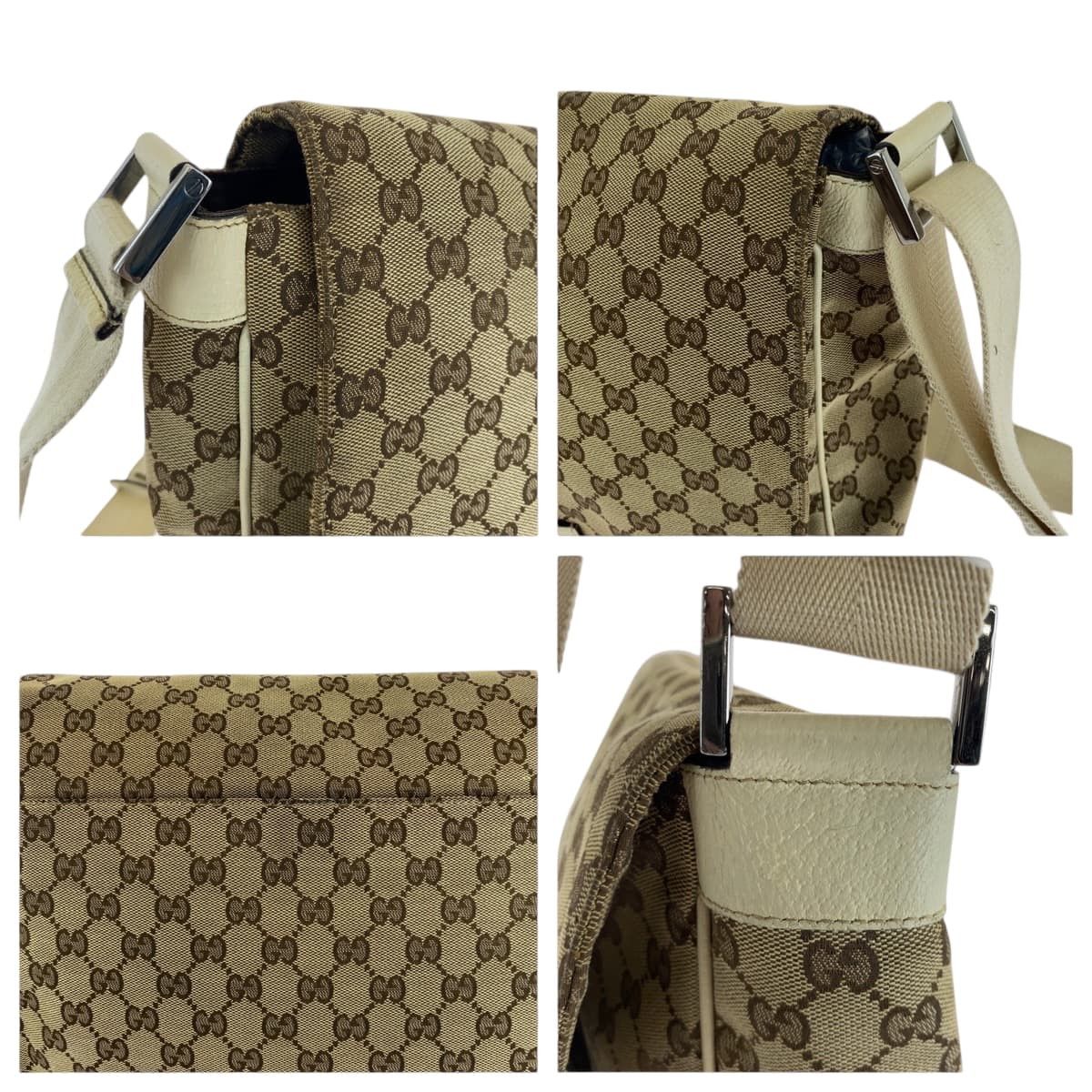 Gucci Gucci Gucci GG Canvas Shoulder Bag Textile Shoulder Bag 146236 DUTY FREE for USA Size ONE SIZE - 5 Thumbnail