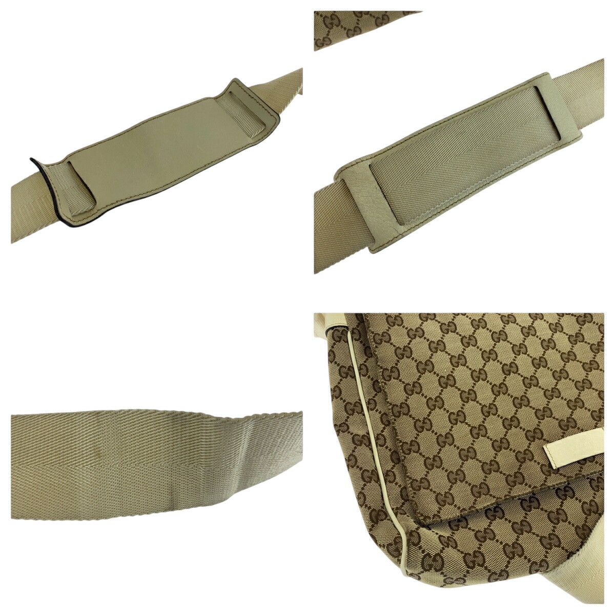Gucci Gucci Gucci GG Canvas Shoulder Bag Textile Shoulder Bag 146236 DUTY FREE for USA Size ONE SIZE - 6 Thumbnail