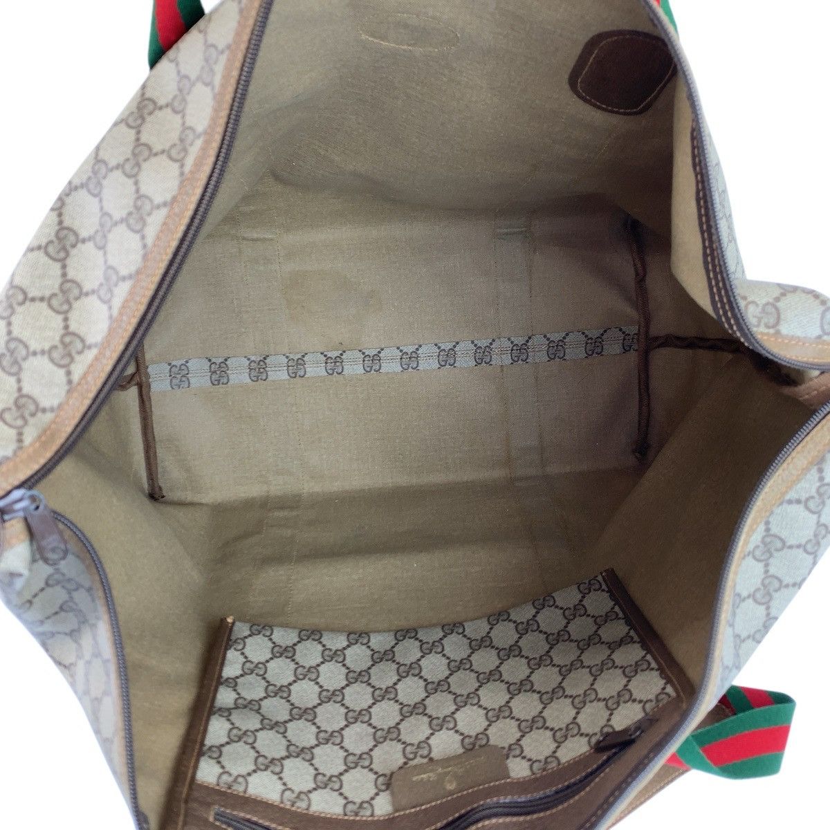 Gucci Gucci Gucci GG Supreme Boston Bag Textile Travel Bag 8919012 DUTY FREE for USA Size ONE SIZE - 9 Thumbnail