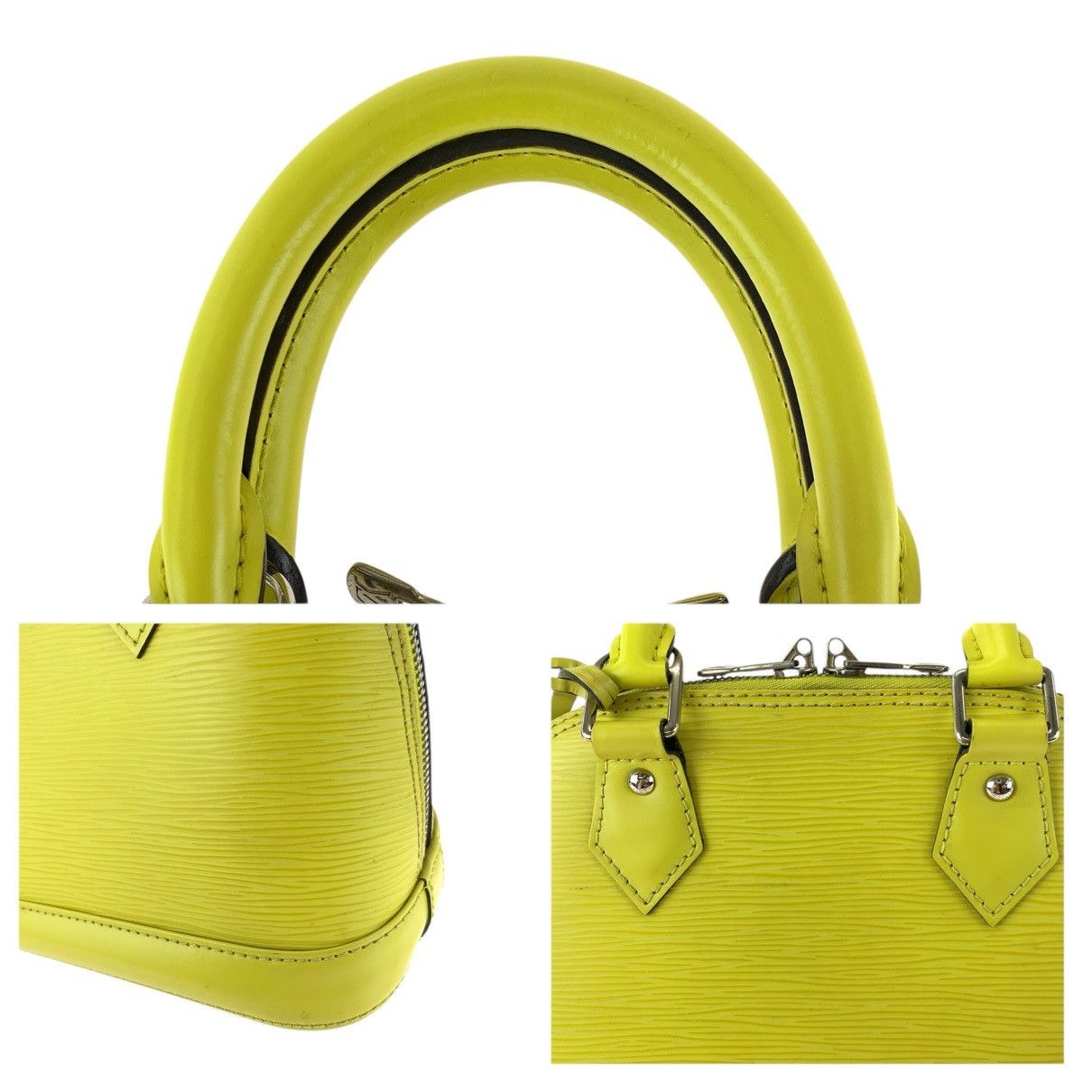 Louis Vuitton Louis Vuitton Louis Vuitton Alma BB Epi handbag Leather Handbag M57446 DUTY FREE for USA Size ONE SIZE - 6 Thumbnail